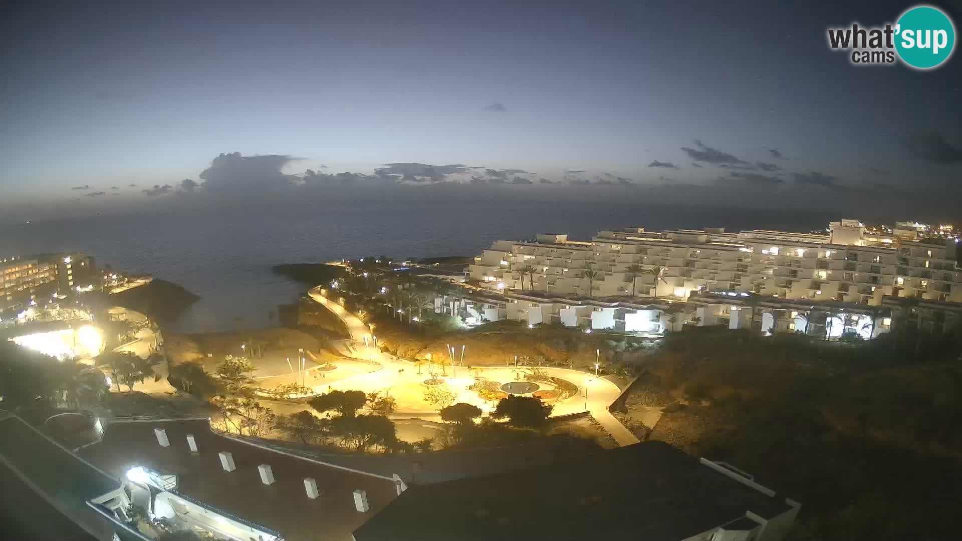 Webcam en vivo Playa de Las Galgas – Playa Paraíso – Isla de La Gomera – Costa Adeje – Tenerife