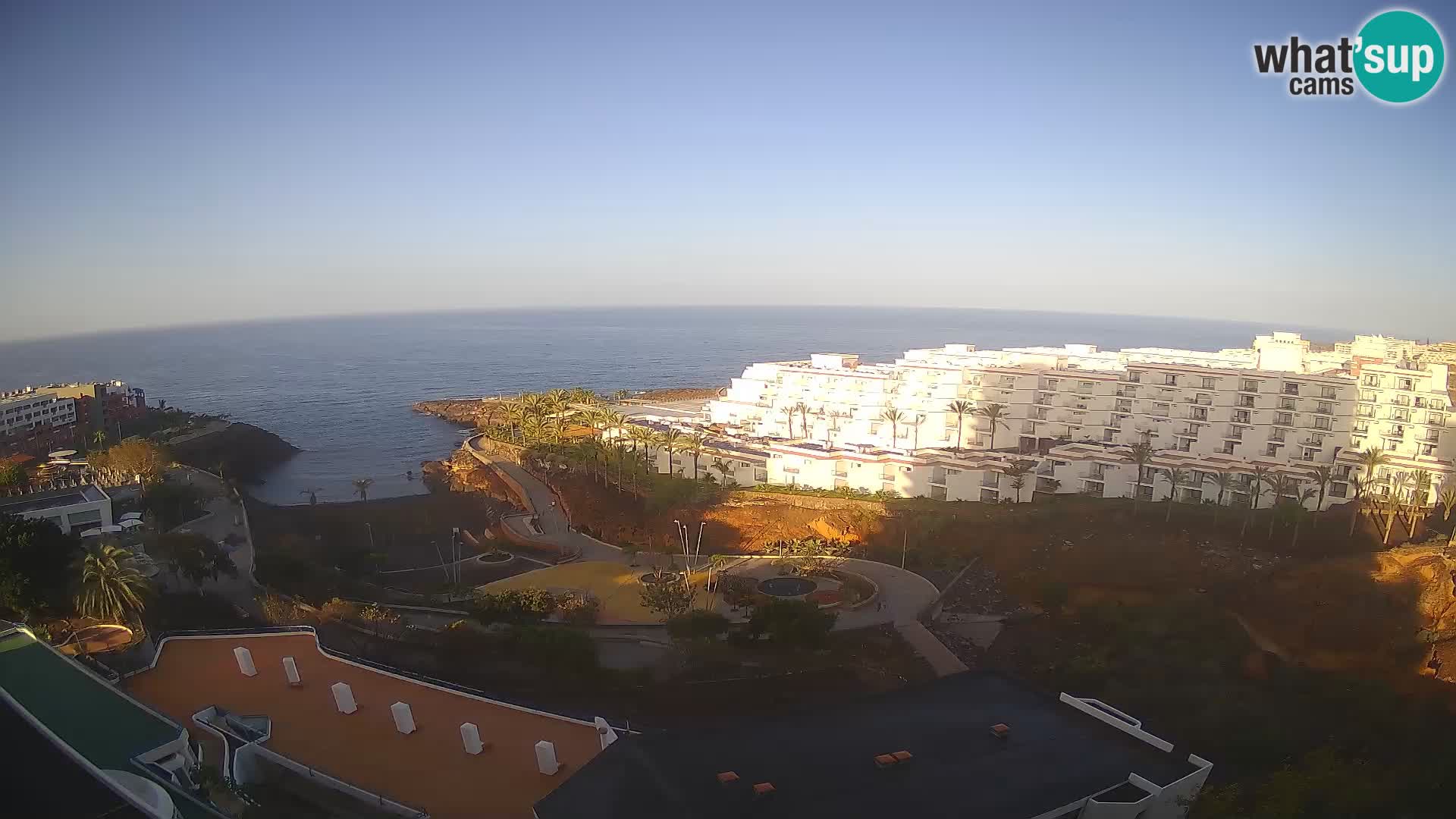 Webcam en direct Playa de Las Galgas – Playa Paraiso – île de La Gomera – Costa Adeje – Tenerife