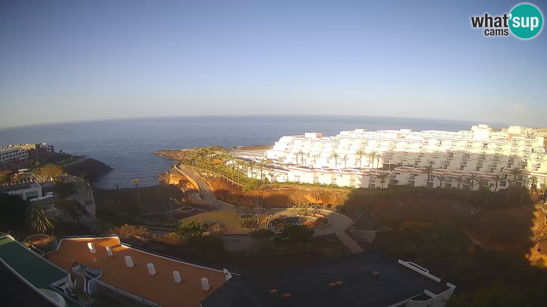 Webcam en direct Playa de Las Galgas – Playa Paraiso – île de La Gomera – Costa Adeje – Tenerife