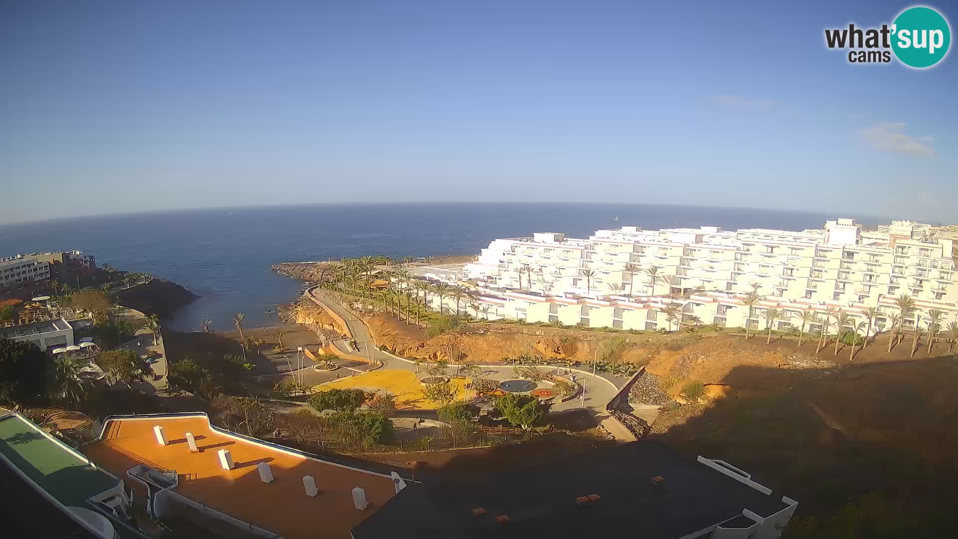 Webcam en direct Playa de Las Galgas – Playa Paraiso – île de La Gomera – Costa Adeje – Tenerife