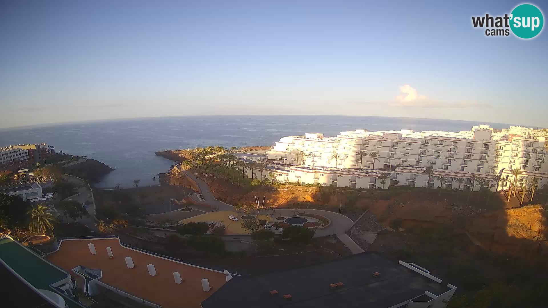 Webcam en vivo Playa de Las Galgas – Playa Paraíso – Isla de La Gomera – Costa Adeje – Tenerife