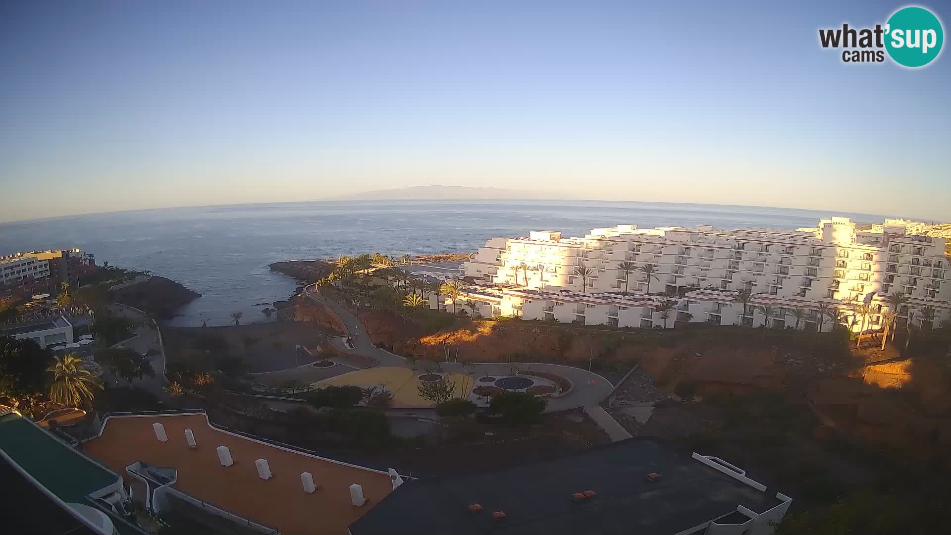 Webcam en direct Playa de Las Galgas – Playa Paraiso – île de La Gomera – Costa Adeje – Tenerife