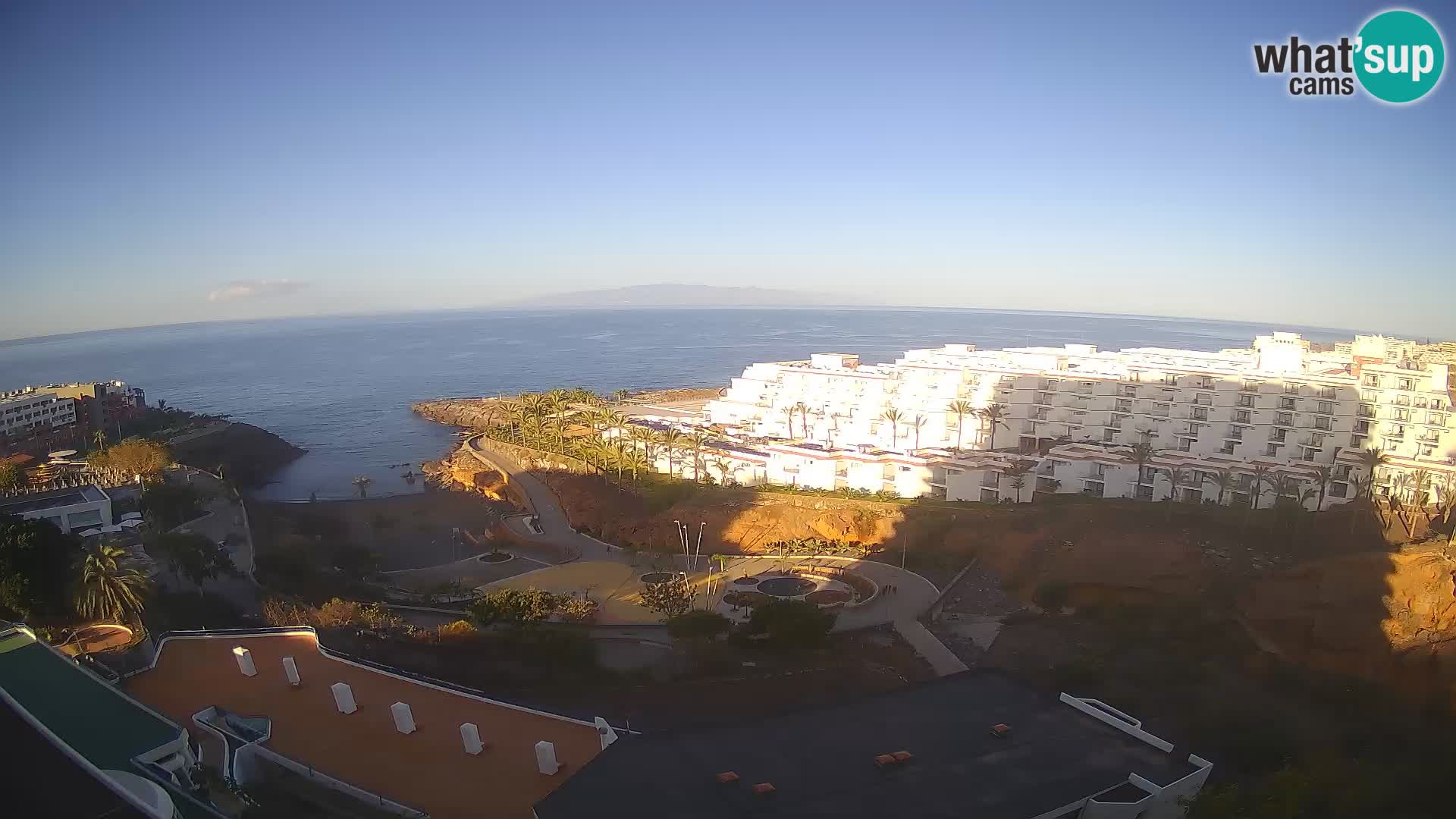 Live-Webcam Las Galgas Strand – Playa Paraiso – Insel La Gomera – Costa Adeje – Teneriffa