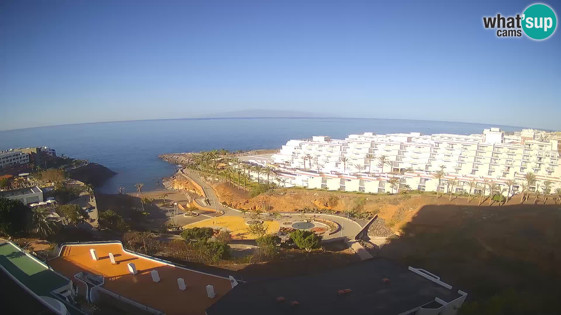 Webcam live spiaggia Las Galgas – Playa Paraiso – Isola La Gomera – Costa Adeje – Tenerife