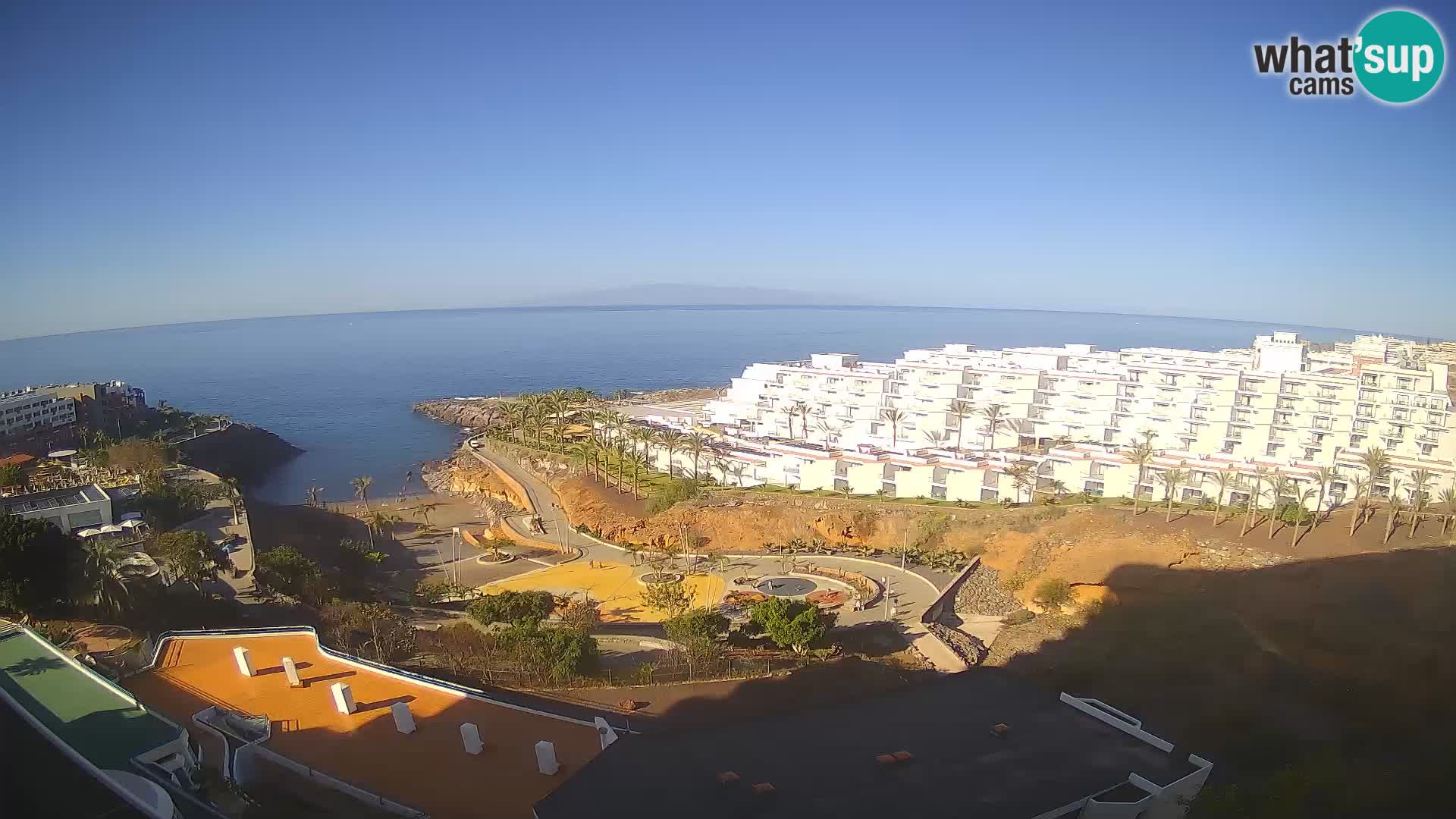 Webcam en direct Playa de Las Galgas – Playa Paraiso – île de La Gomera – Costa Adeje – Tenerife