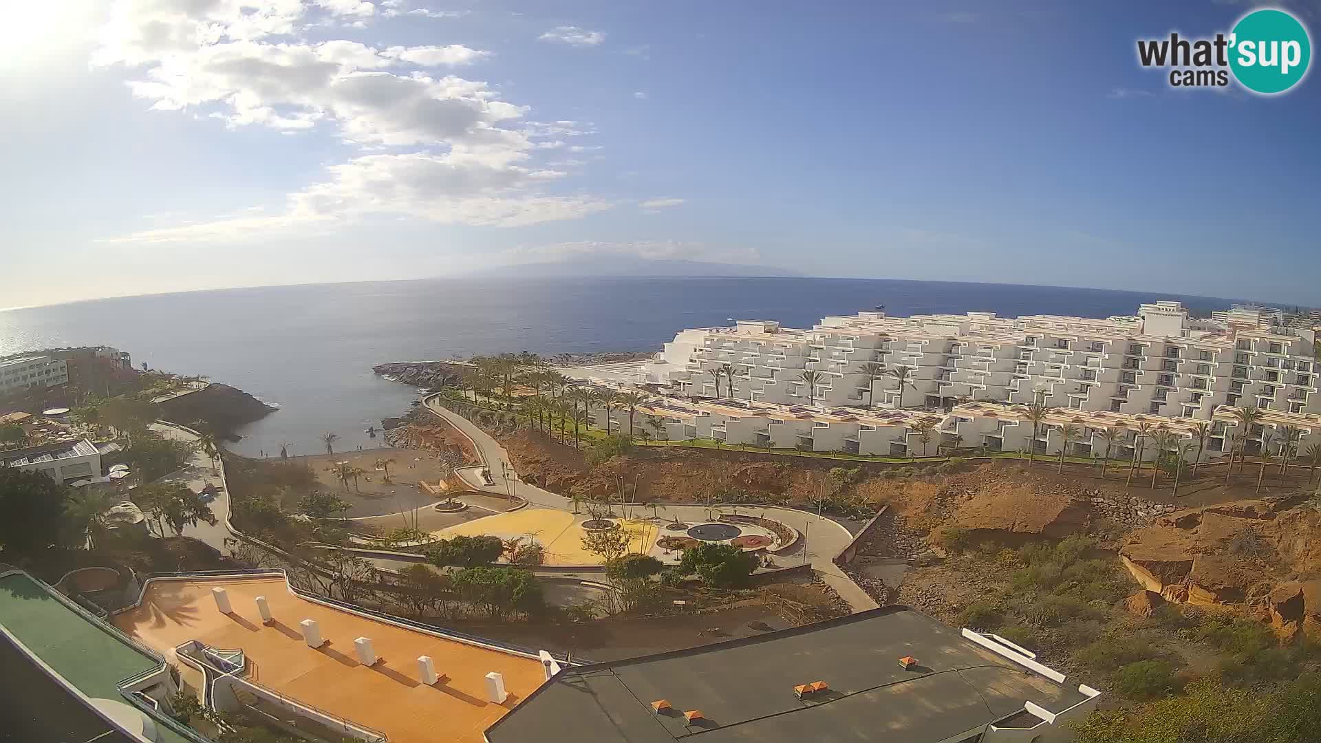 Webcam live spiaggia Las Galgas – Playa Paraiso – Isola La Gomera – Costa Adeje – Tenerife