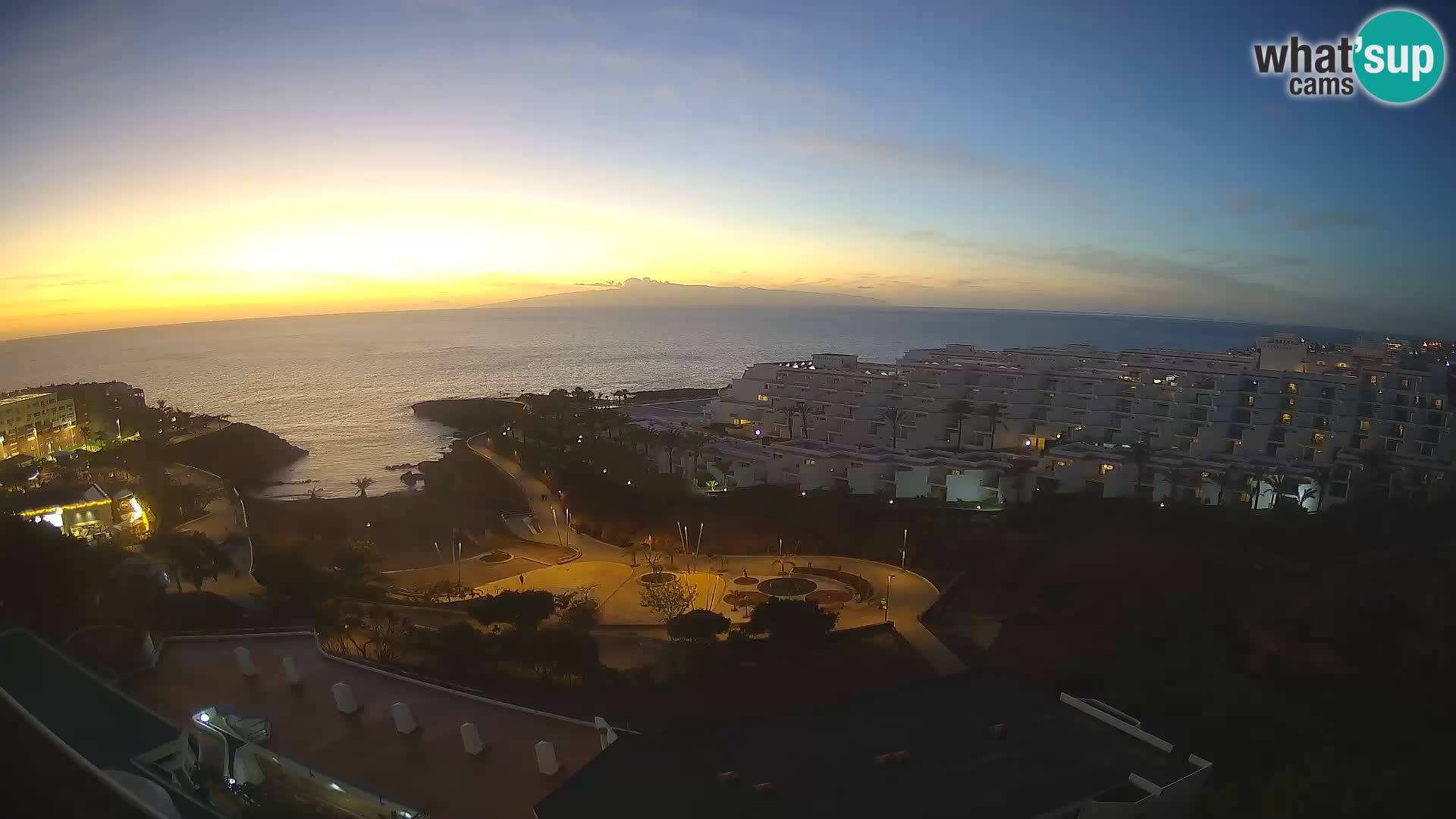 Webcam live spiaggia Las Galgas – Playa Paraiso – Isola La Gomera – Costa Adeje – Tenerife