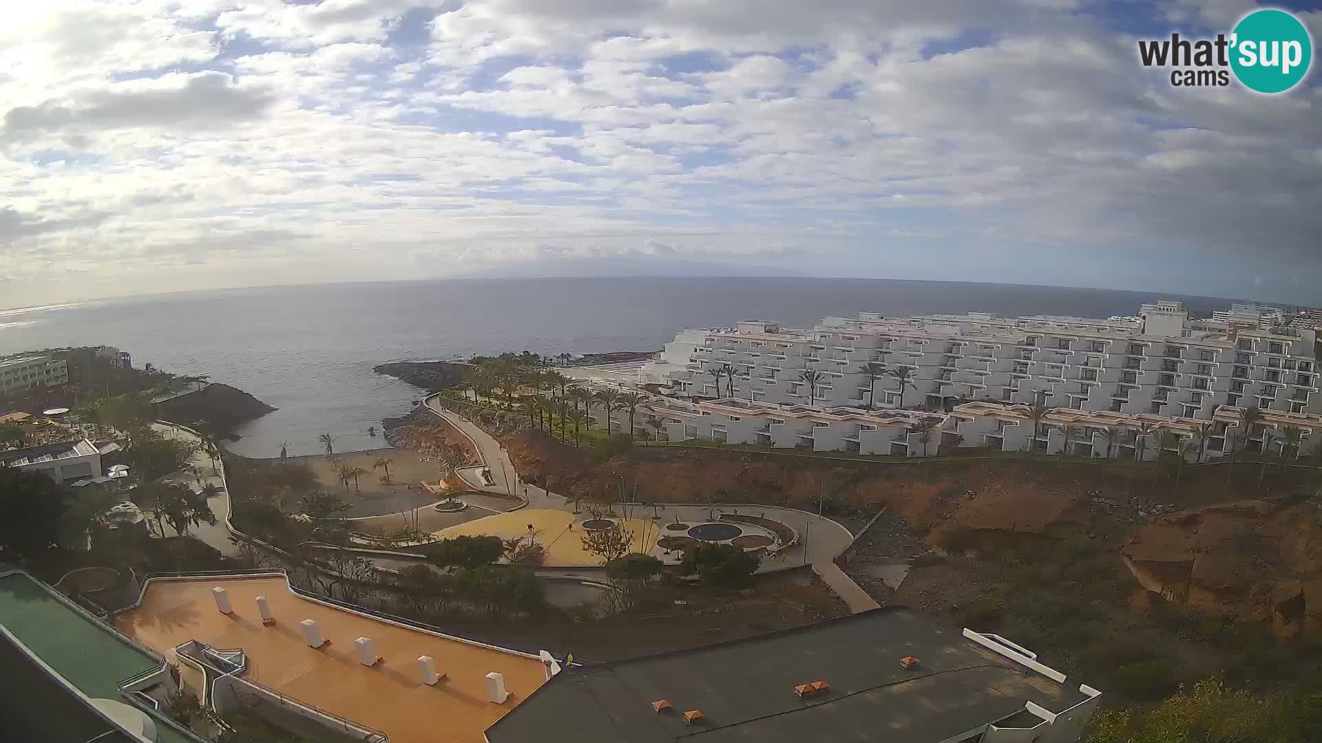 Live-Webcam Las Galgas Strand – Playa Paraiso – Insel La Gomera – Costa Adeje – Teneriffa