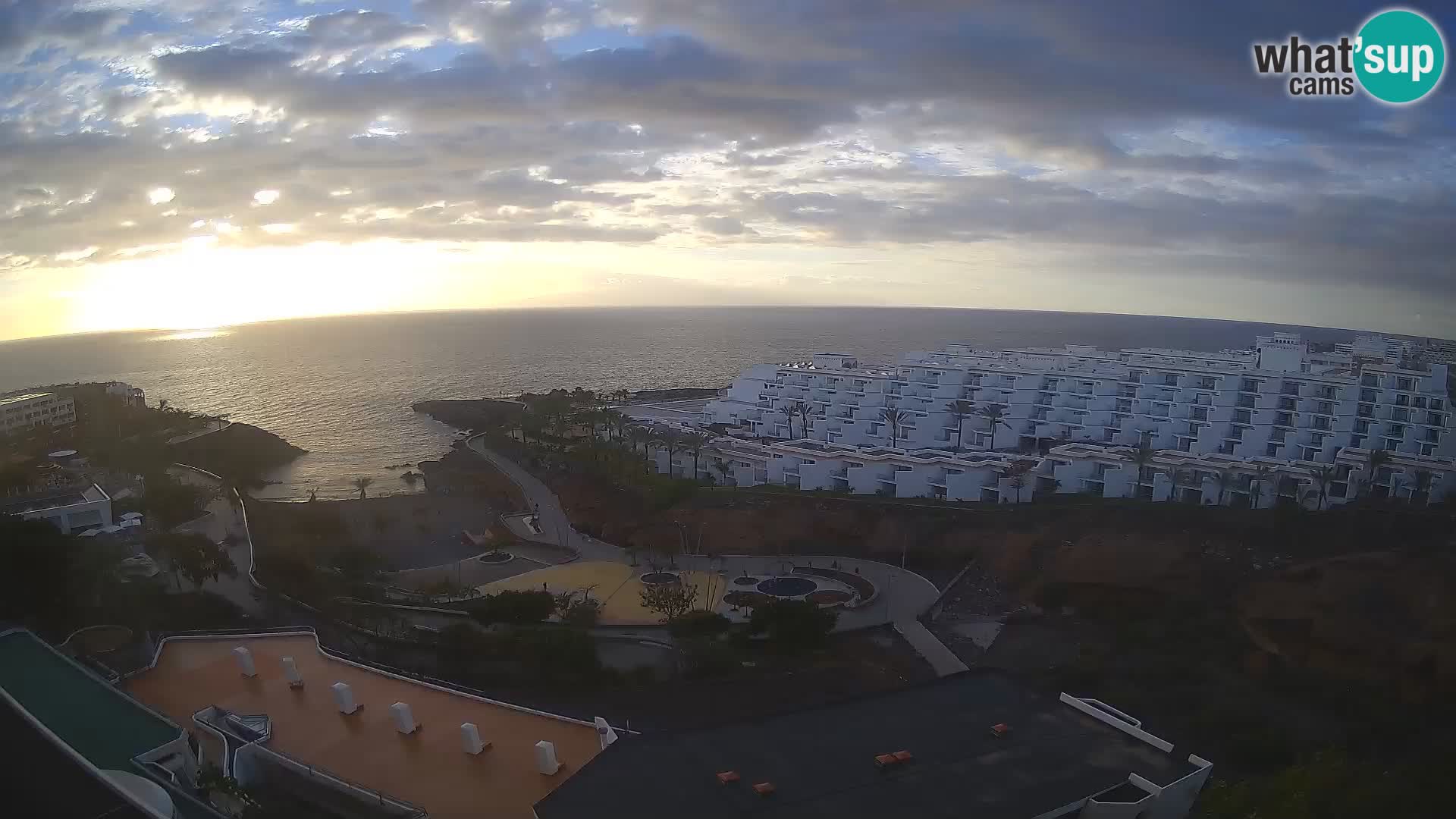 Web kamera uživo Playa de Las Galgas – Playa Paraiso – otok La Gomera – Costa Adeje – Tenerife