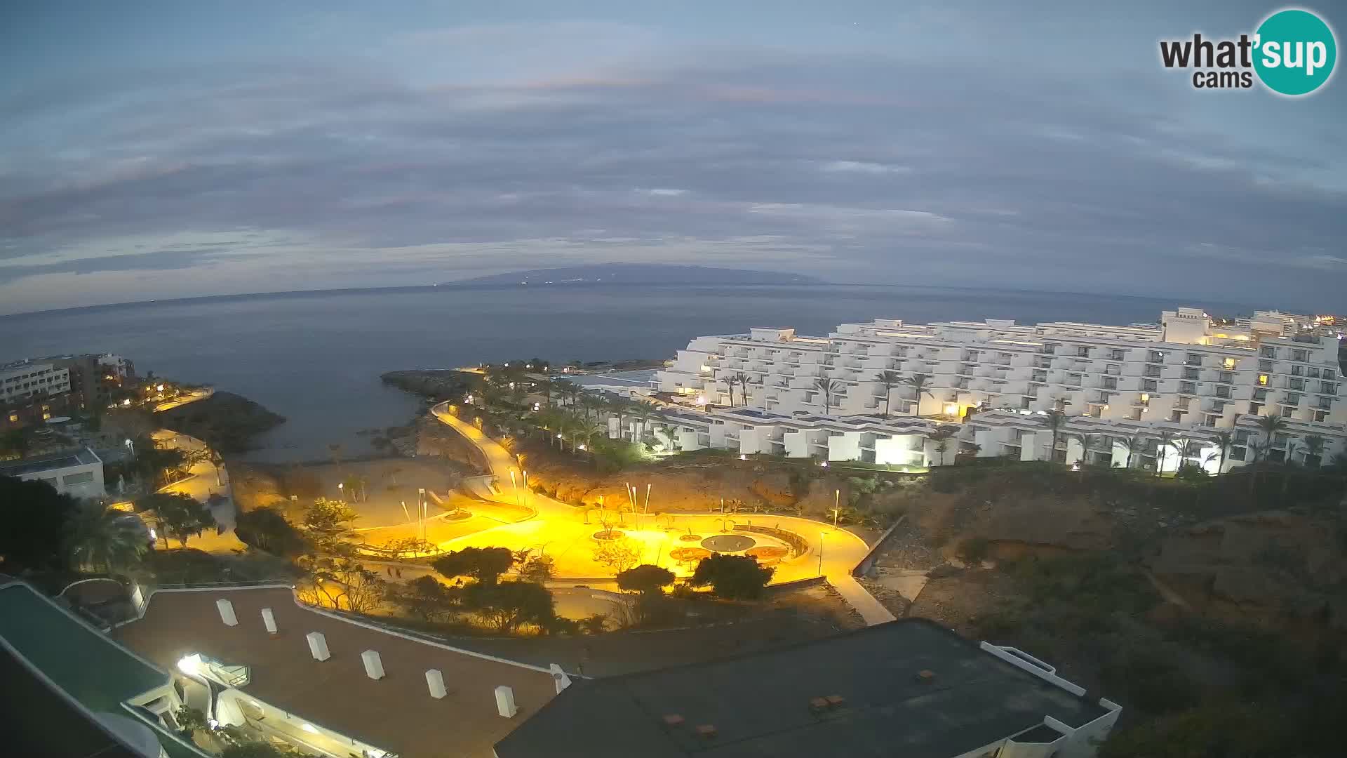 Webcam en vivo Playa de Las Galgas – Playa Paraíso – Isla de La Gomera – Costa Adeje – Tenerife