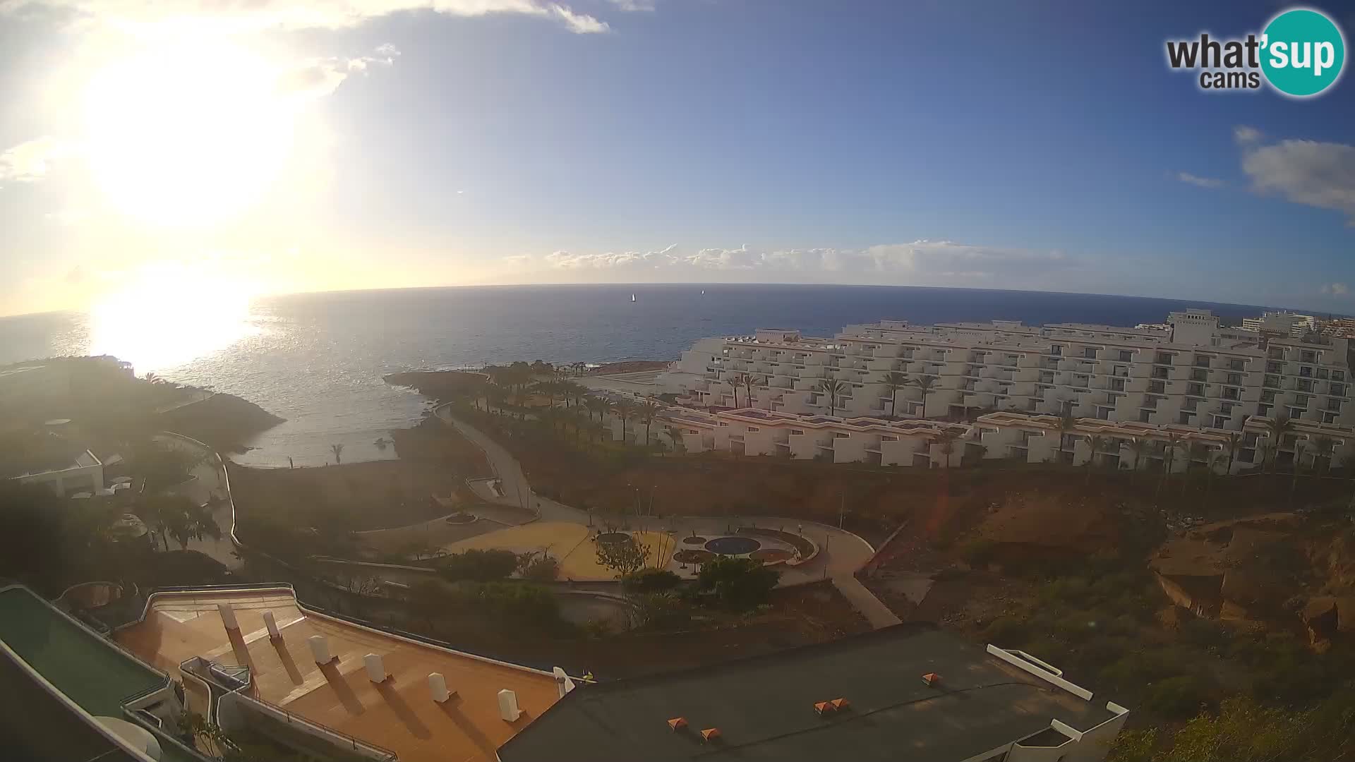 Webcam en vivo Playa de Las Galgas – Playa Paraíso – Isla de La Gomera – Costa Adeje – Tenerife