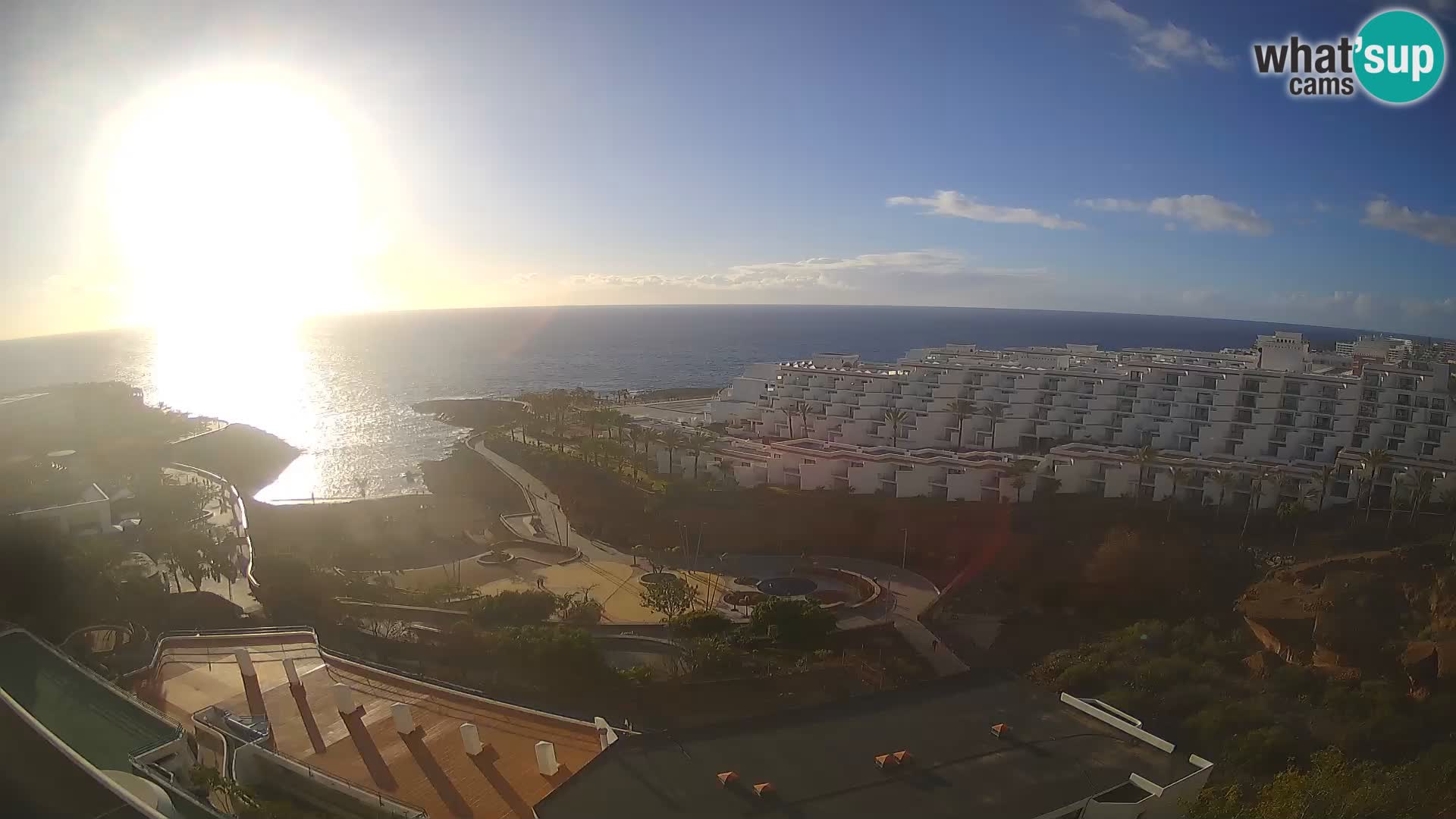 Live-Webcam Las Galgas Strand – Playa Paraiso – Insel La Gomera – Costa Adeje – Teneriffa