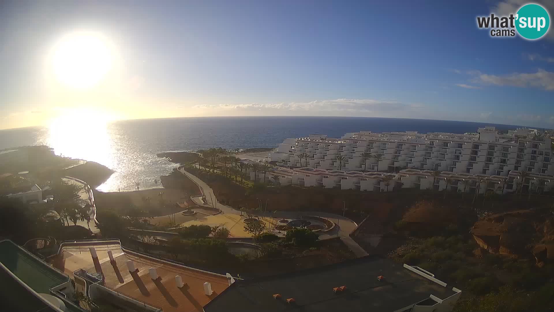 Webcam en direct Playa de Las Galgas – Playa Paraiso – île de La Gomera – Costa Adeje – Tenerife