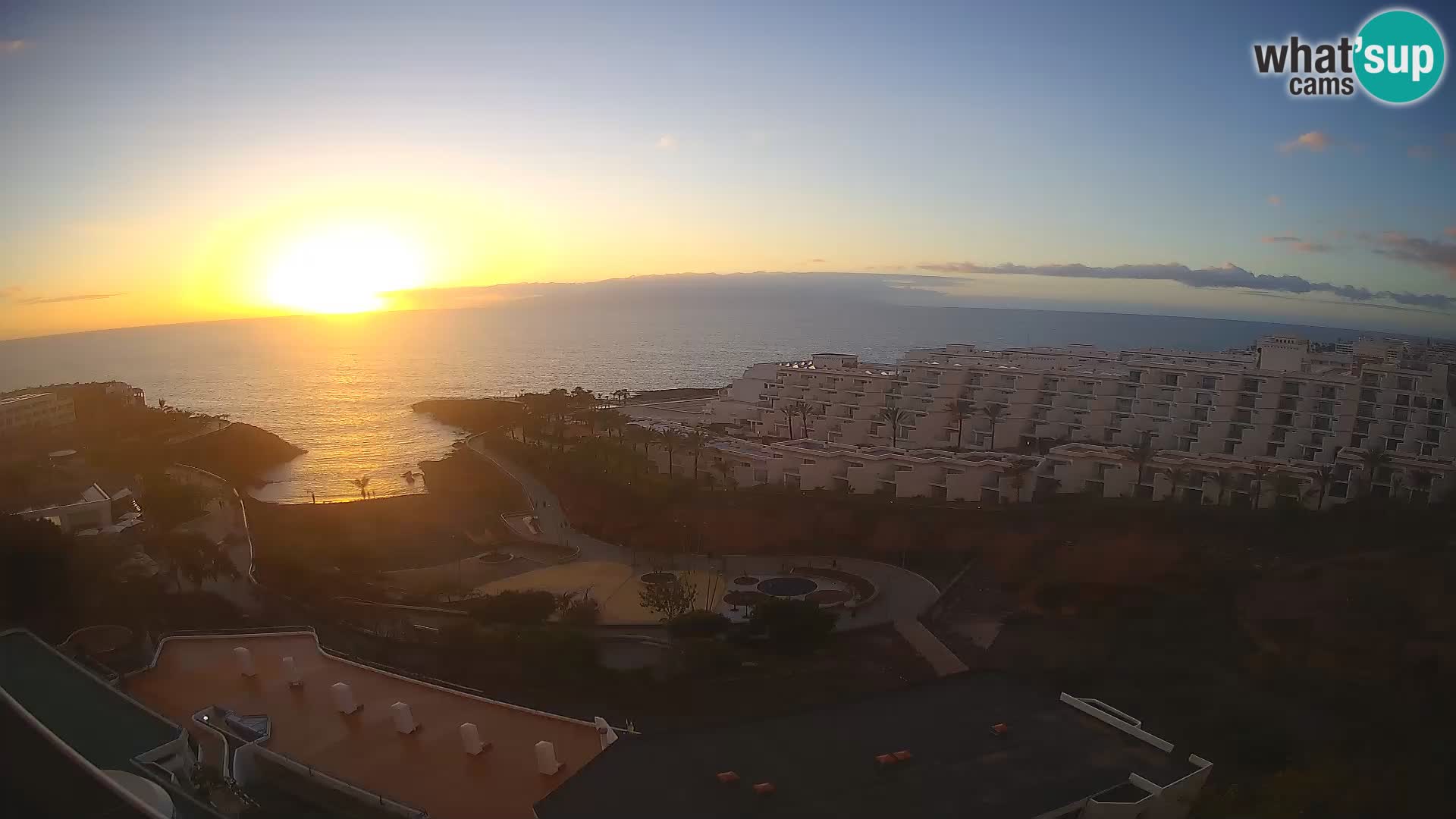 Spletna kamera v živo Las Galgas plaža – Playa Paraiso – otok La Gomera – Costa Adeje – Tenerife