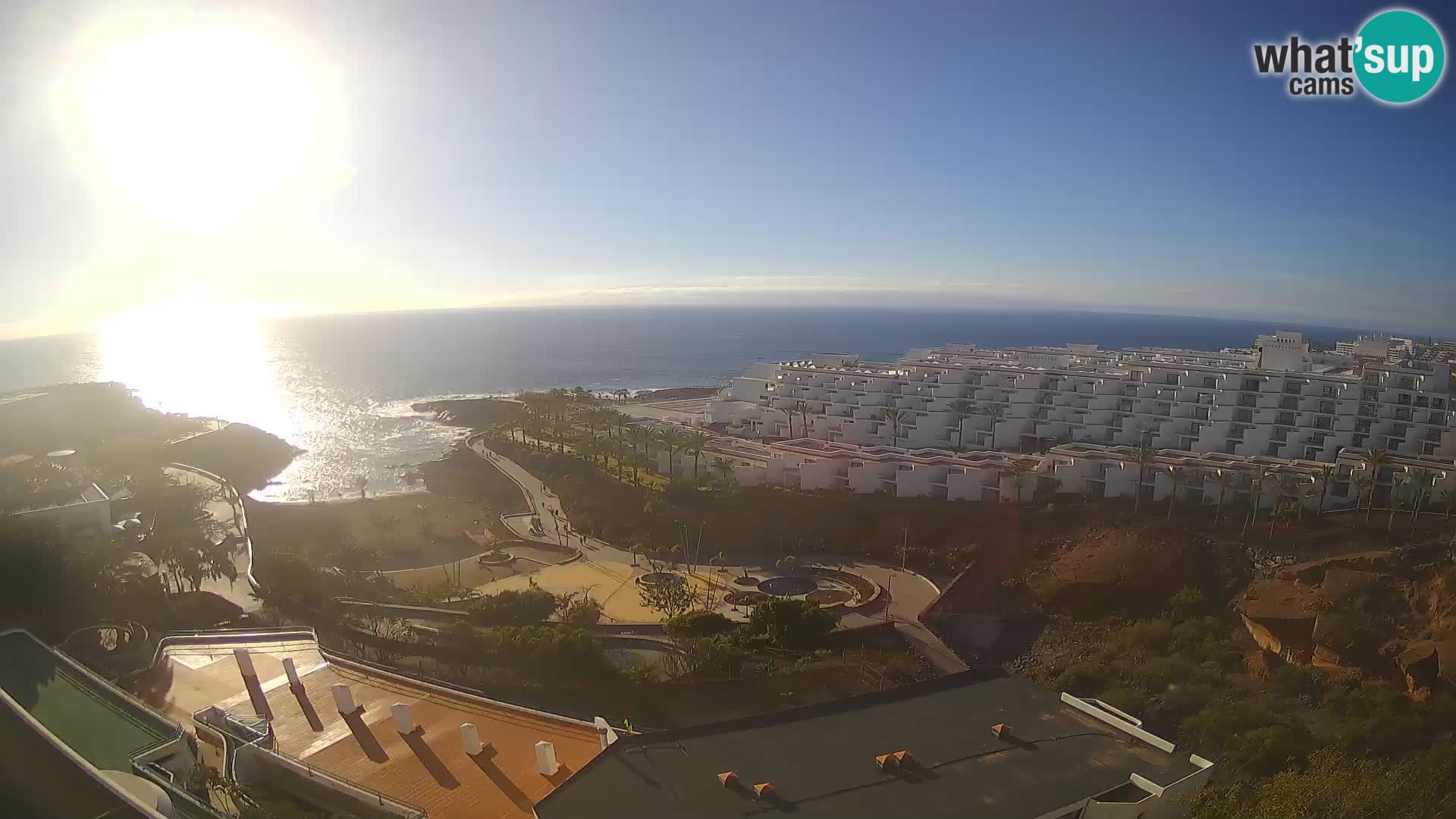 Live-Webcam Las Galgas Strand – Playa Paraiso – Insel La Gomera – Costa Adeje – Teneriffa