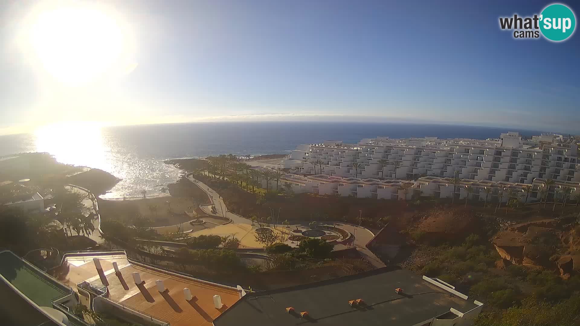 Webcam en vivo Playa de Las Galgas – Playa Paraíso – Isla de La Gomera – Costa Adeje – Tenerife