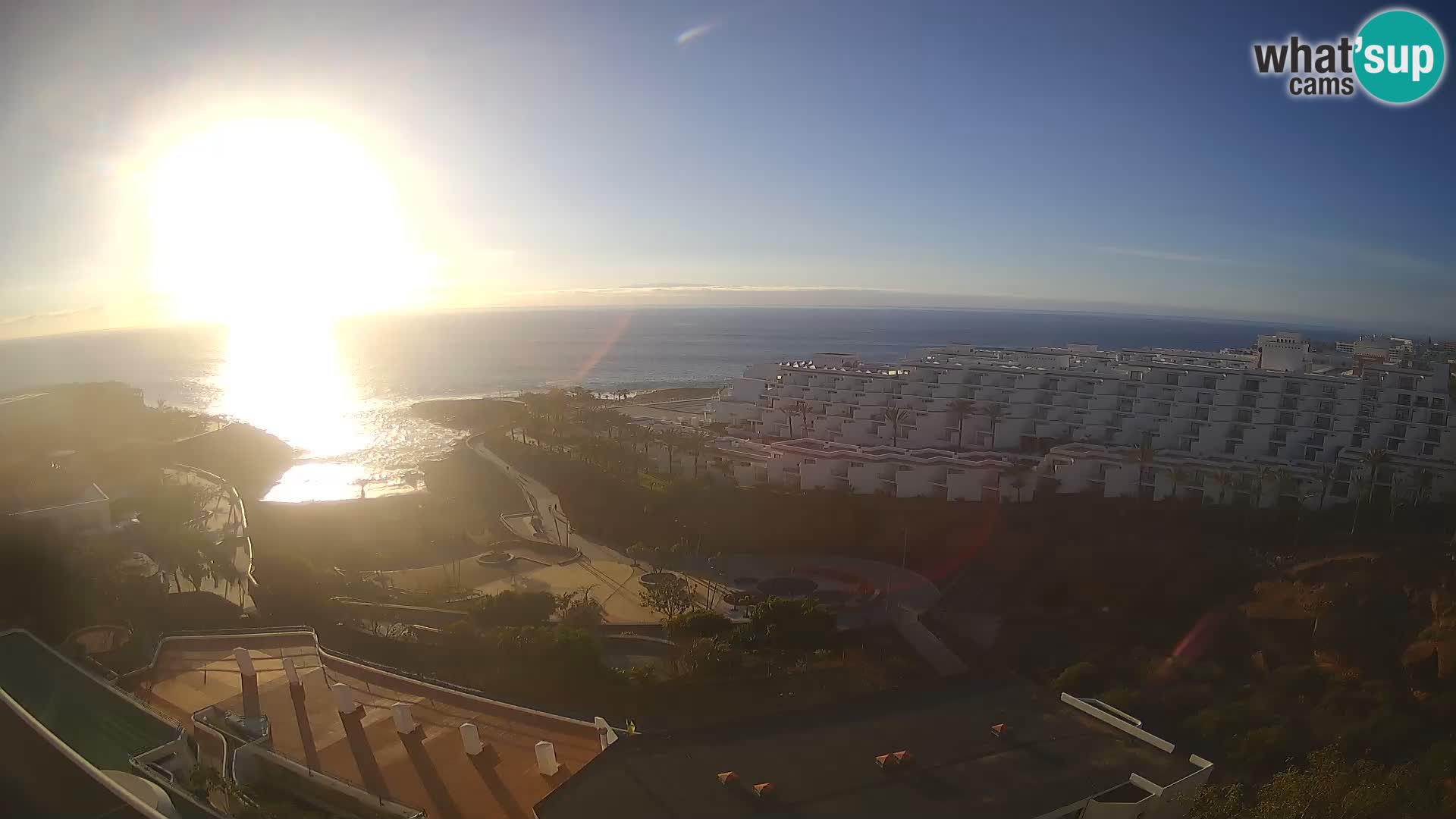 Spletna kamera v živo Las Galgas plaža – Playa Paraiso – otok La Gomera – Costa Adeje – Tenerife