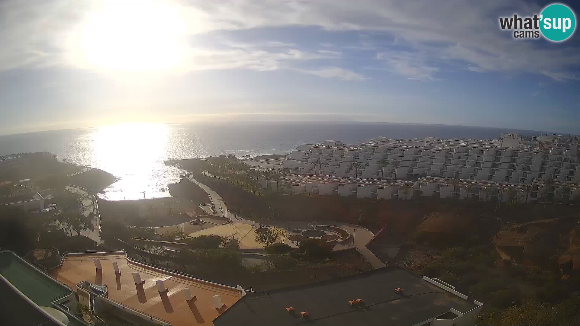 Webcam en vivo Playa de Las Galgas – Playa Paraíso – Isla de La Gomera – Costa Adeje – Tenerife