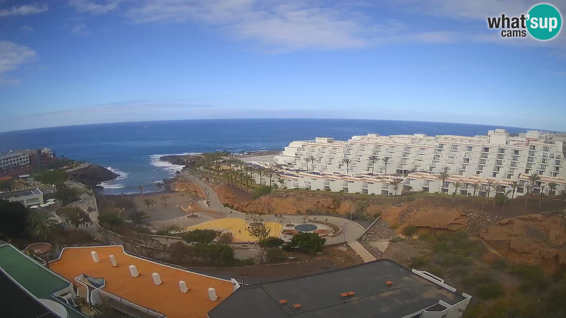 Webcam live spiaggia Las Galgas – Playa Paraiso – Isola La Gomera – Costa Adeje – Tenerife