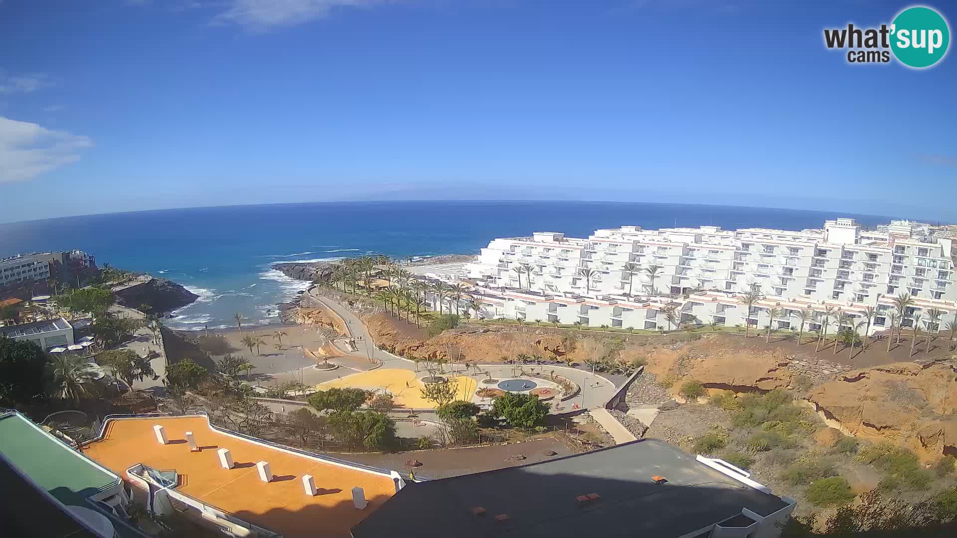 Webcam live spiaggia Las Galgas – Playa Paraiso – Isola La Gomera – Costa Adeje – Tenerife