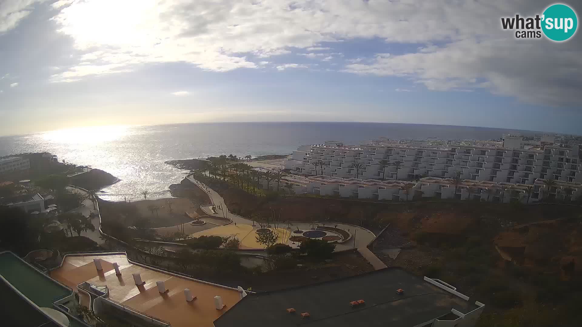 Spletna kamera v živo Las Galgas plaža – Playa Paraiso – otok La Gomera – Costa Adeje – Tenerife