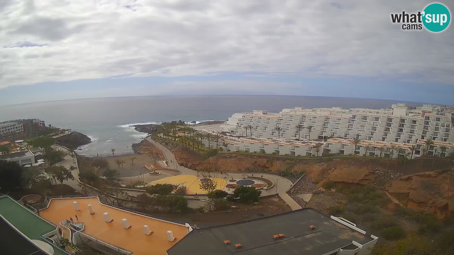 Webcam en direct Playa de Las Galgas – Playa Paraiso – île de La Gomera – Costa Adeje – Tenerife