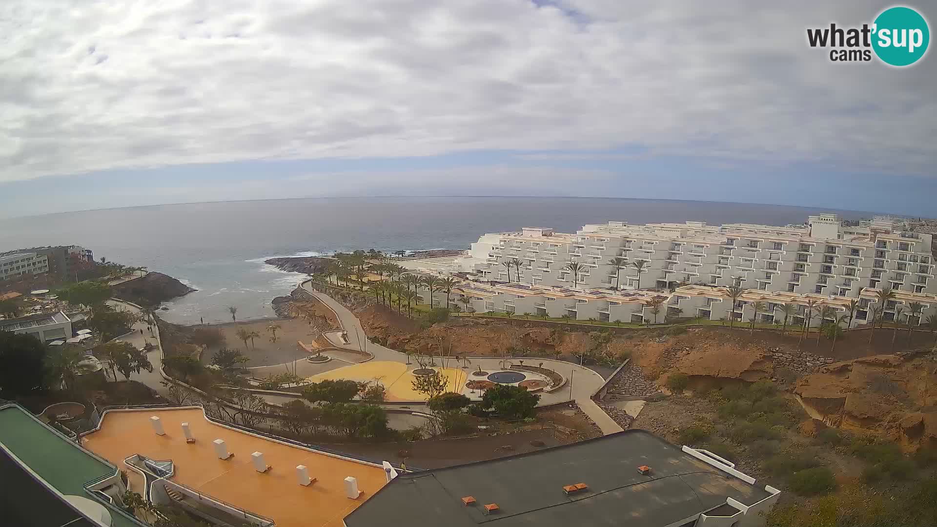 Webcam en direct Playa de Las Galgas – Playa Paraiso – île de La Gomera – Costa Adeje – Tenerife