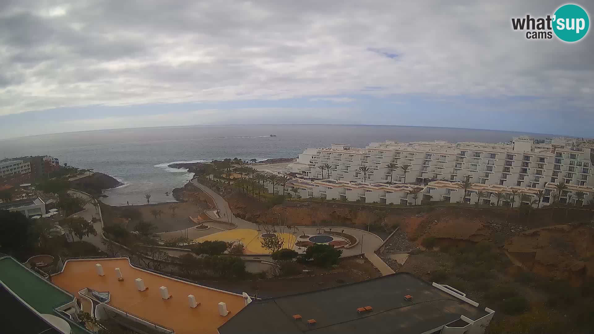 Live-Webcam Las Galgas Strand – Playa Paraiso – Insel La Gomera – Costa Adeje – Teneriffa