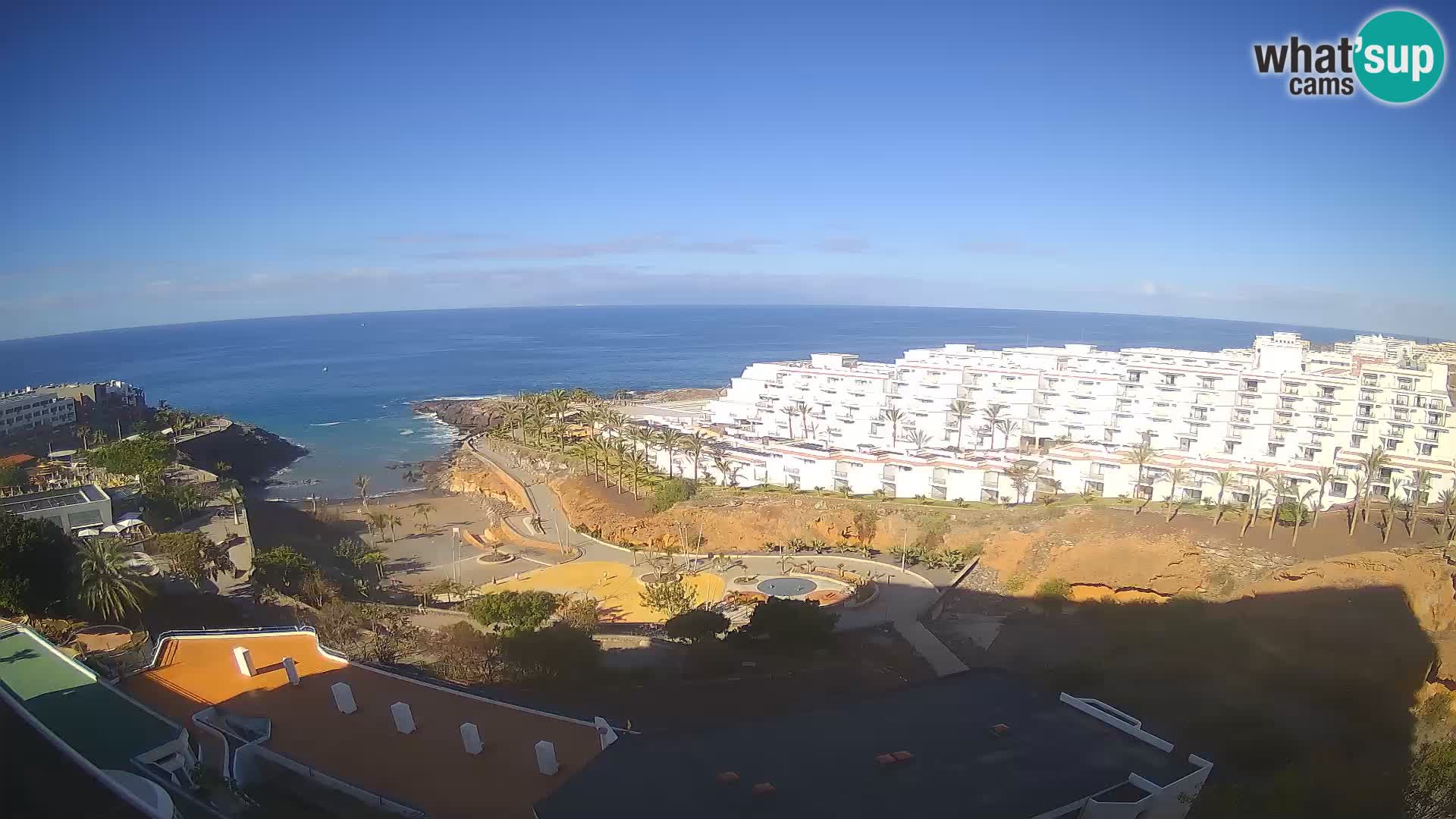 Webcam live spiaggia Las Galgas – Playa Paraiso – Isola La Gomera – Costa Adeje – Tenerife