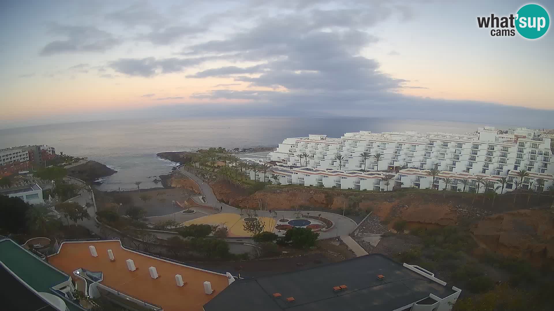 Webcam en direct Playa de Las Galgas – Playa Paraiso – île de La Gomera – Costa Adeje – Tenerife