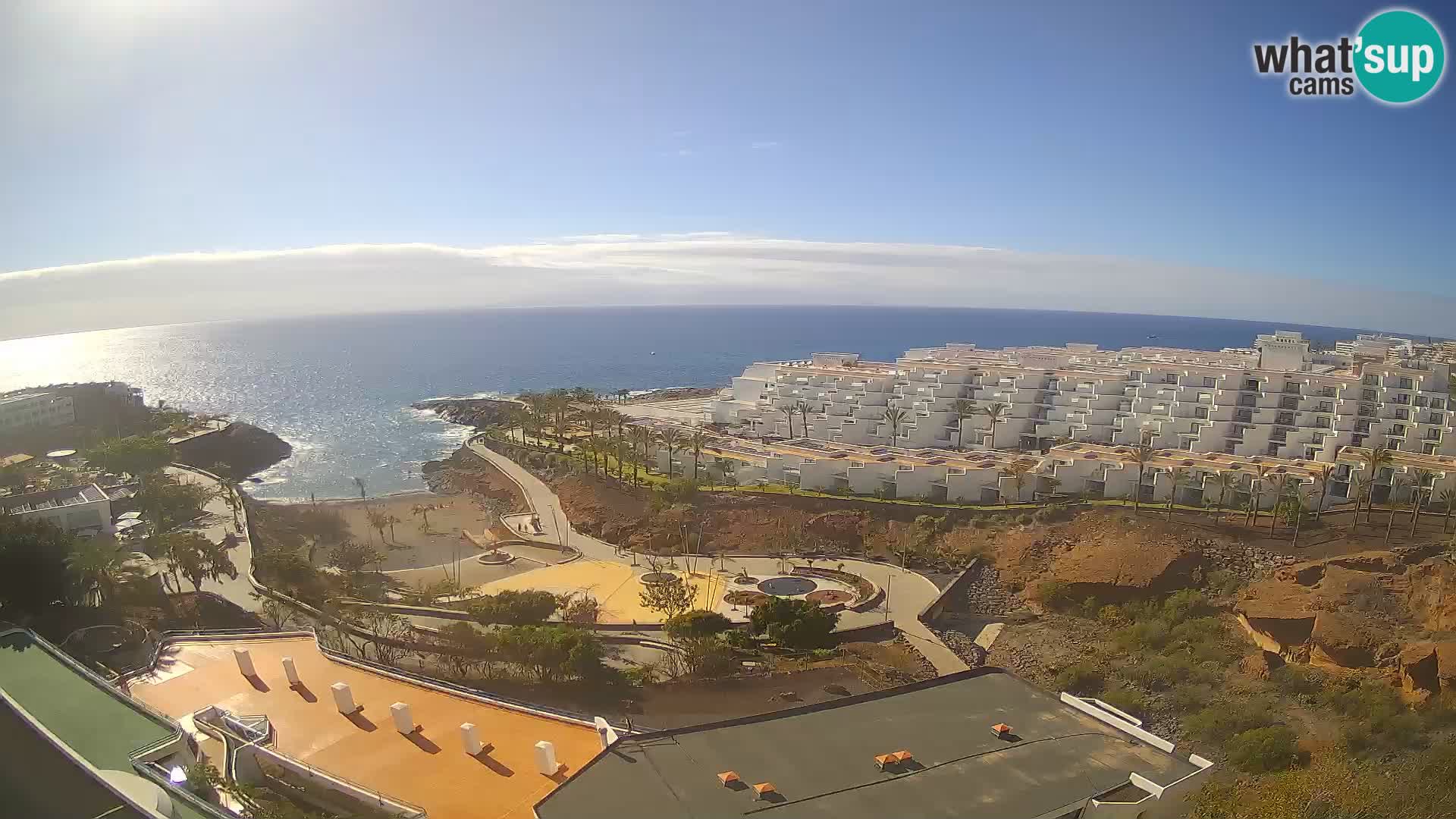 Live-Webcam Las Galgas Strand – Playa Paraiso – Insel La Gomera – Costa Adeje – Teneriffa