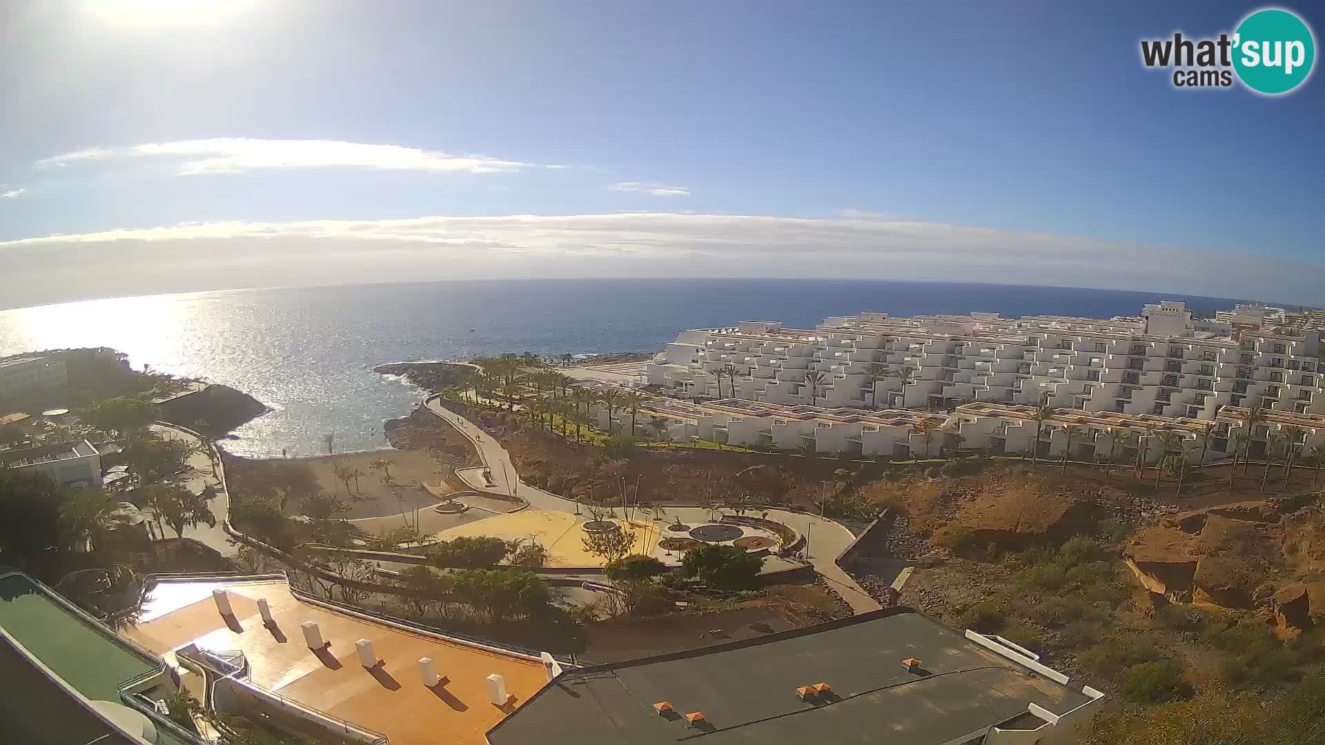 Webcam live spiaggia Las Galgas – Playa Paraiso – Isola La Gomera – Costa Adeje – Tenerife