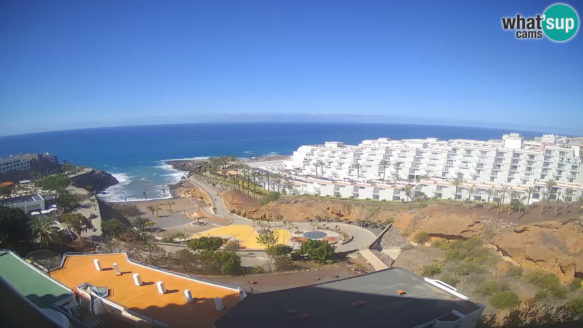 Webcam en direct Playa de Las Galgas – Playa Paraiso – île de La Gomera – Costa Adeje – Tenerife