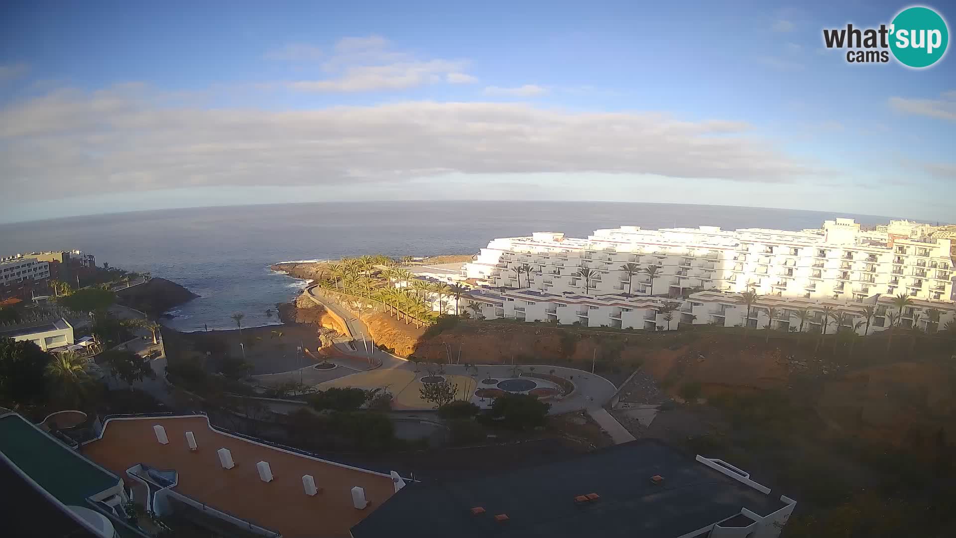 Web kamera uživo Playa de Las Galgas – Playa Paraiso – otok La Gomera – Costa Adeje – Tenerife