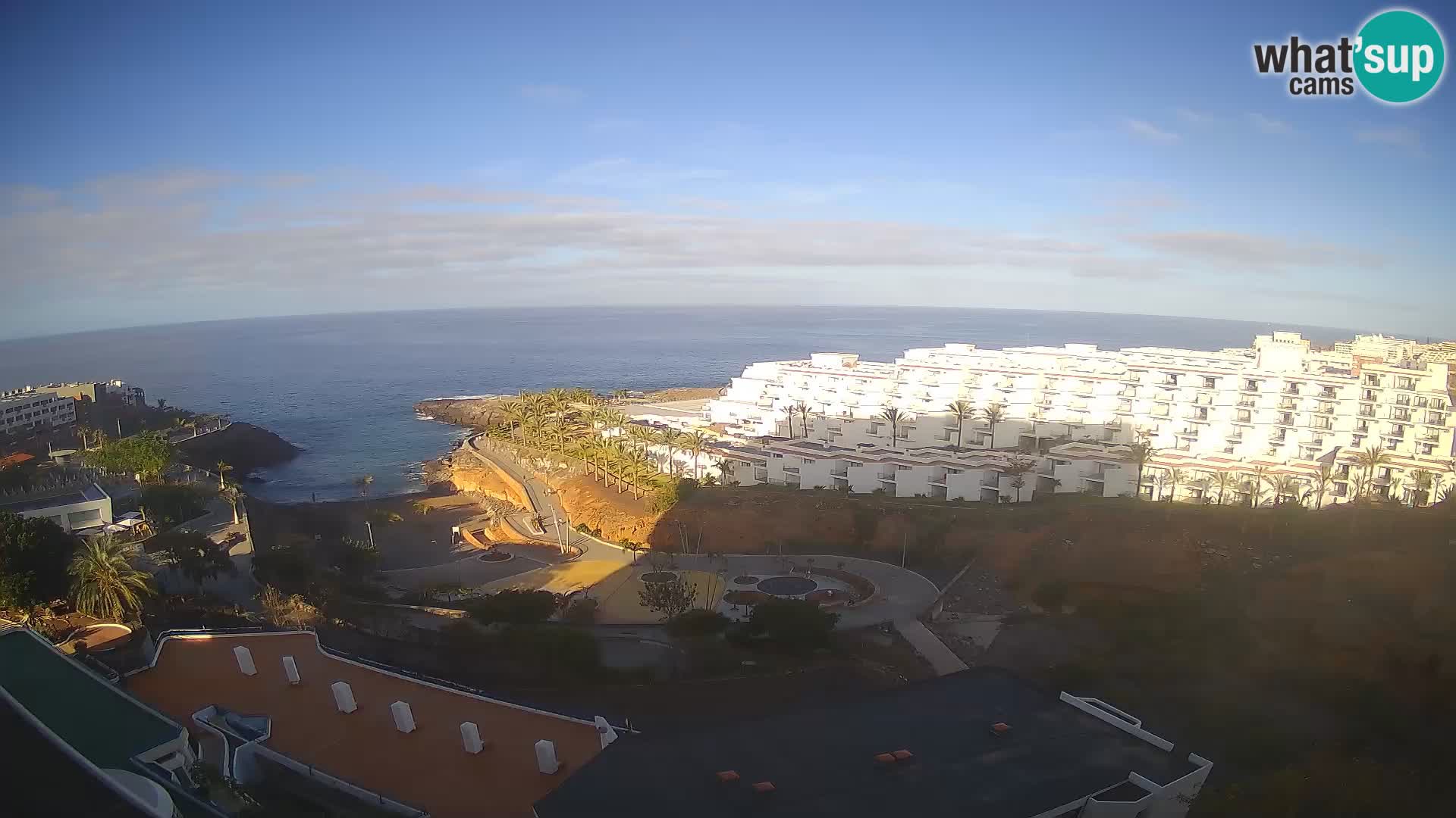 Live-Webcam Las Galgas Strand – Playa Paraiso – Insel La Gomera – Costa Adeje – Teneriffa