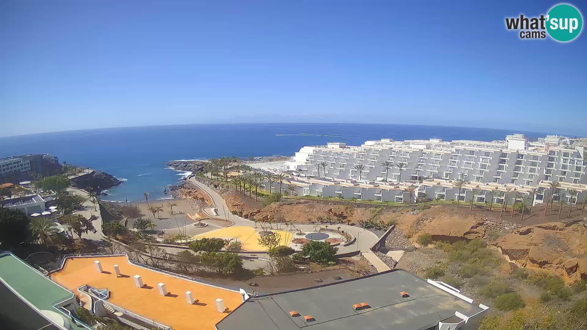 Webcam en vivo Playa de Las Galgas – Playa Paraíso – Isla de La Gomera – Costa Adeje – Tenerife