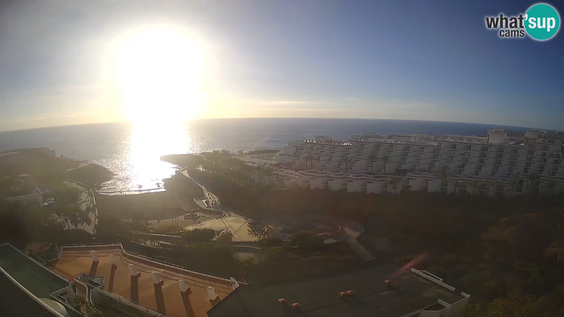 Spletna kamera v živo Las Galgas plaža – Playa Paraiso – otok La Gomera – Costa Adeje – Tenerife