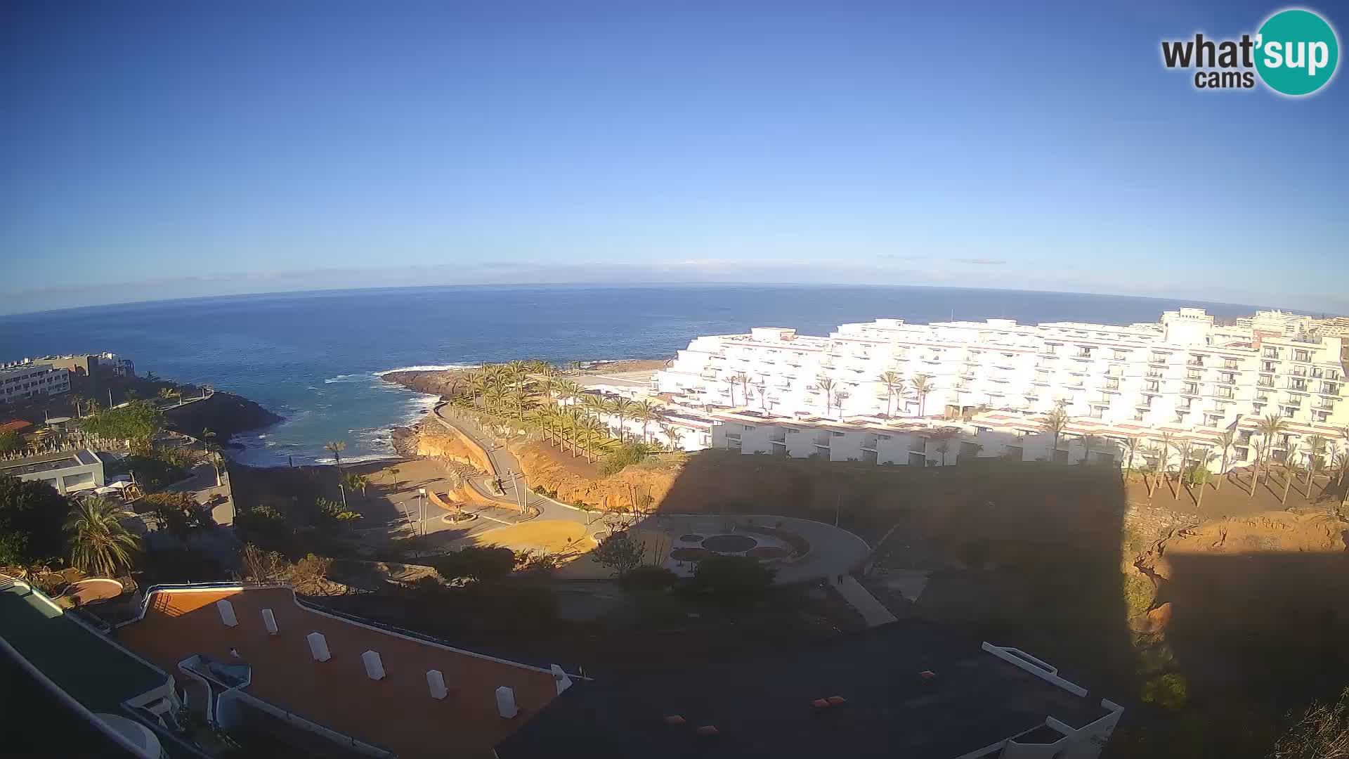 Webcam live spiaggia Las Galgas – Playa Paraiso – Isola La Gomera – Costa Adeje – Tenerife