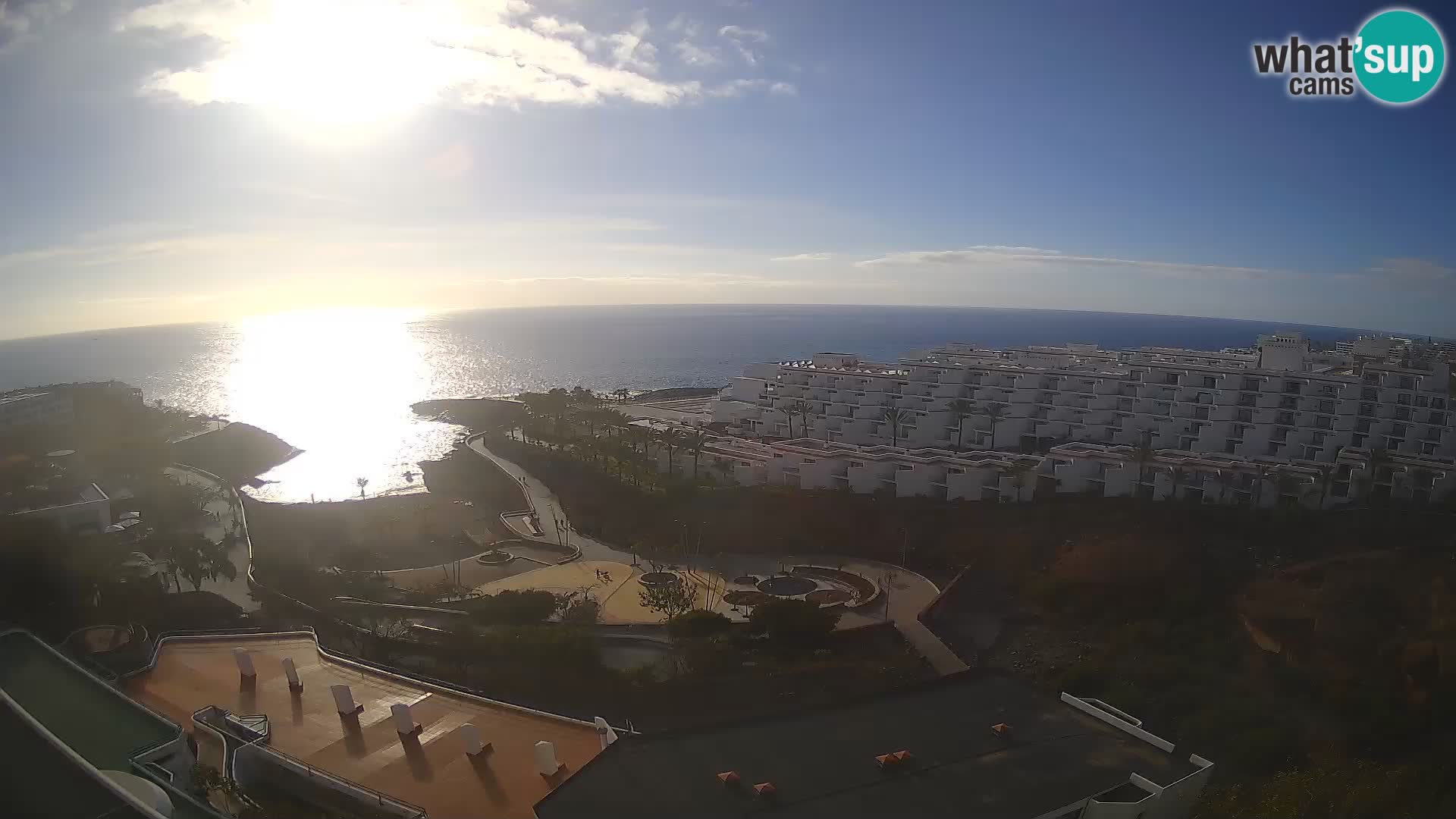 Webcam live spiaggia Las Galgas – Playa Paraiso – Isola La Gomera – Costa Adeje – Tenerife