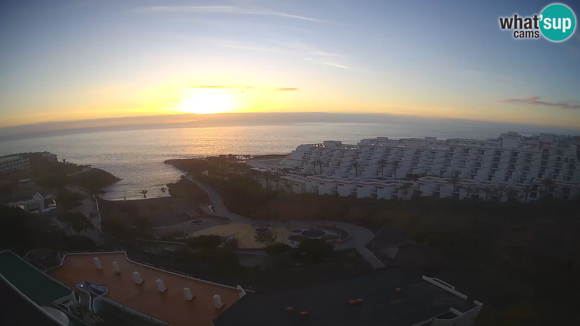 Live-Webcam Las Galgas Strand – Playa Paraiso – Insel La Gomera – Costa Adeje – Teneriffa