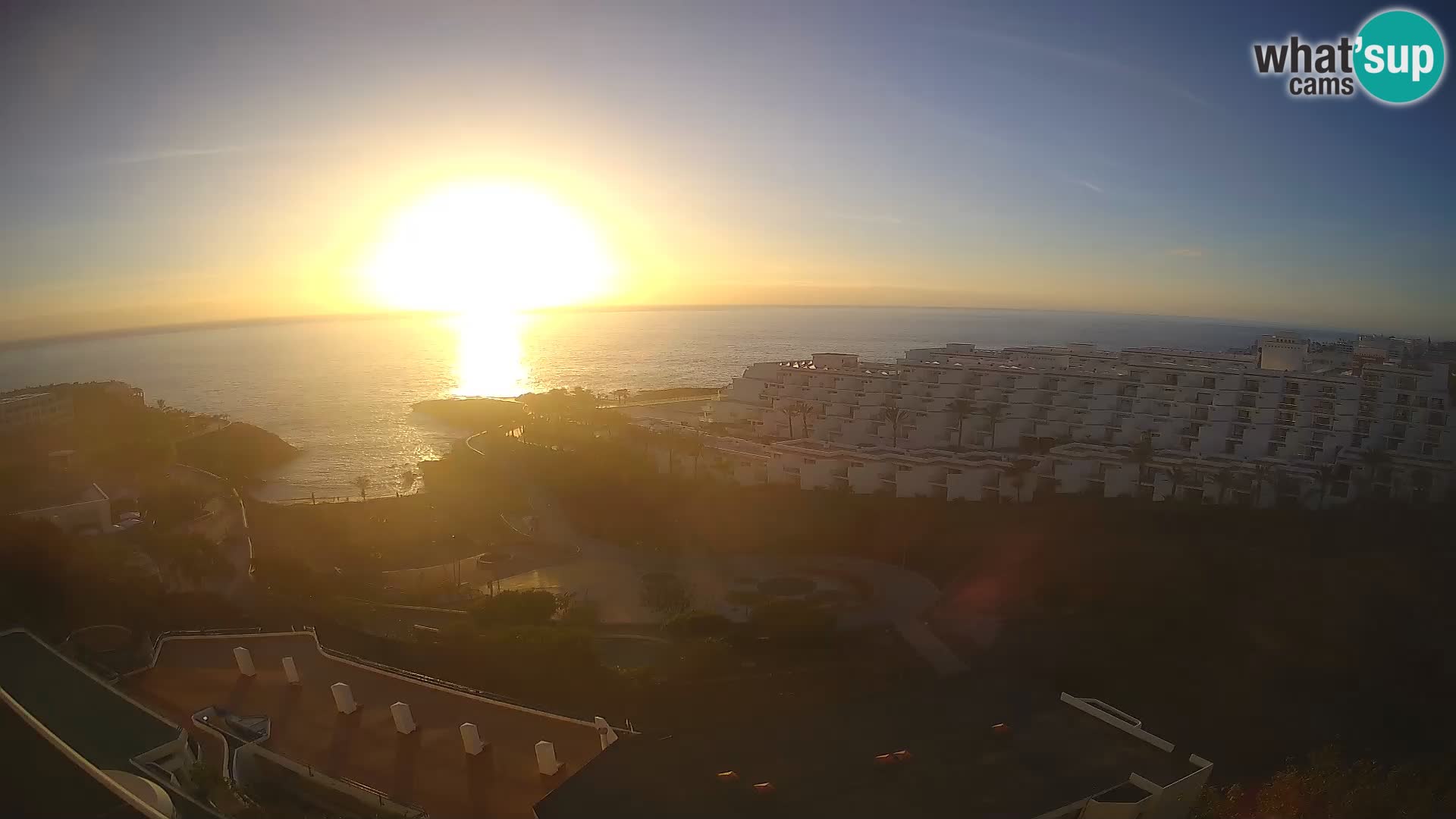 Spletna kamera v živo Las Galgas plaža – Playa Paraiso – otok La Gomera – Costa Adeje – Tenerife