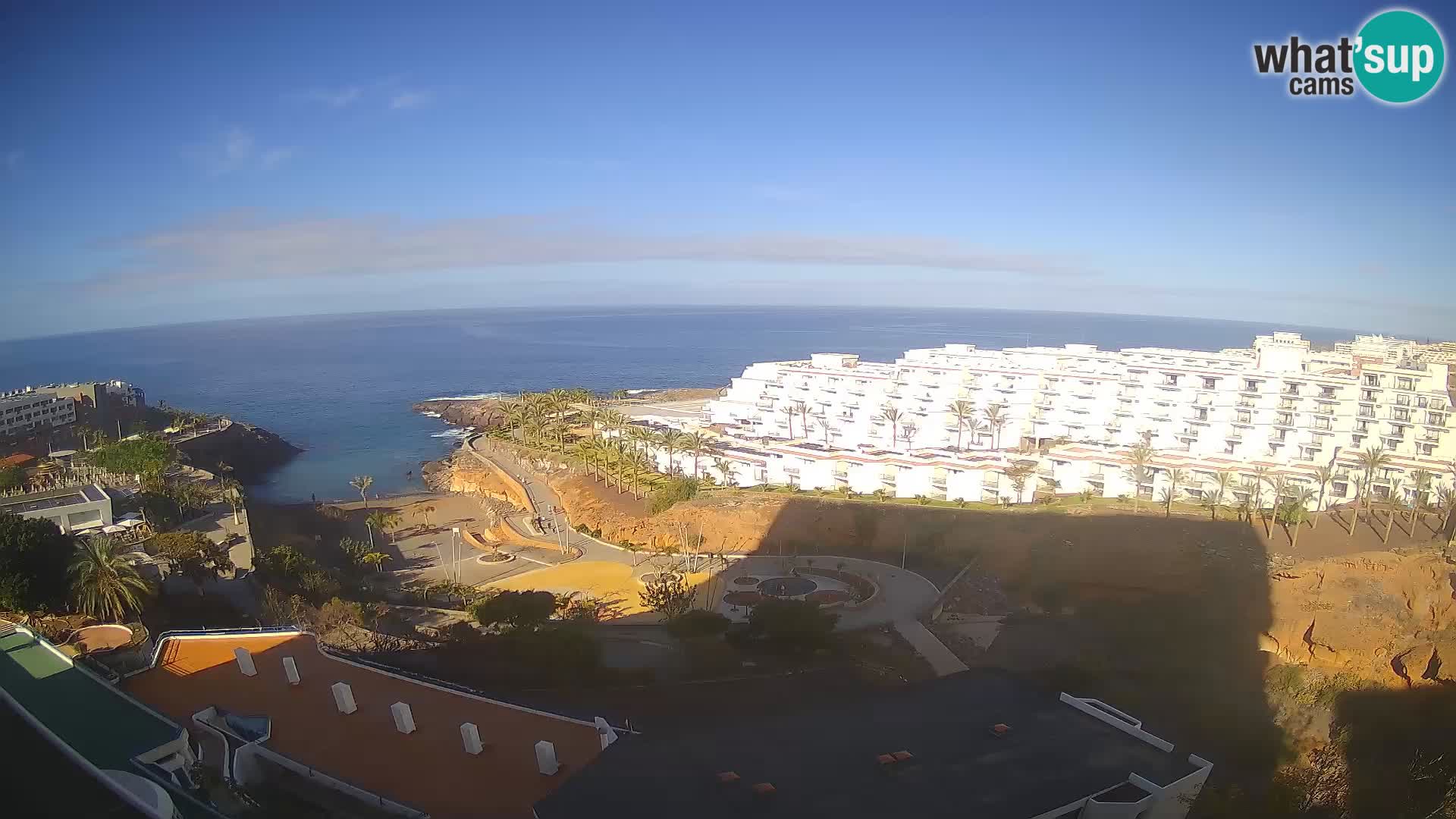 Live-Webcam Las Galgas Strand – Playa Paraiso – Insel La Gomera – Costa Adeje – Teneriffa