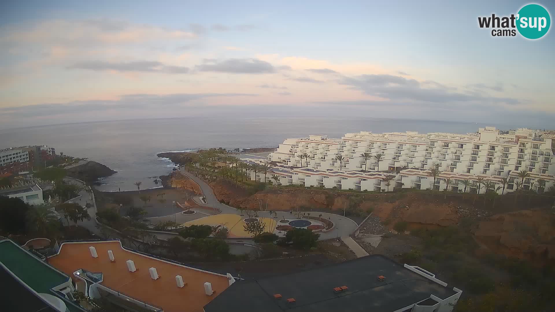 Live-Webcam Las Galgas Strand – Playa Paraiso – Insel La Gomera – Costa Adeje – Teneriffa