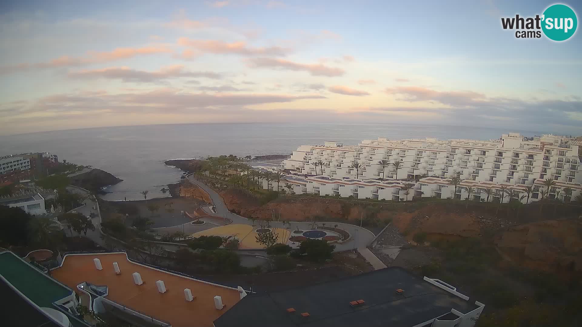 Web kamera uživo Playa de Las Galgas – Playa Paraiso – otok La Gomera – Costa Adeje – Tenerife