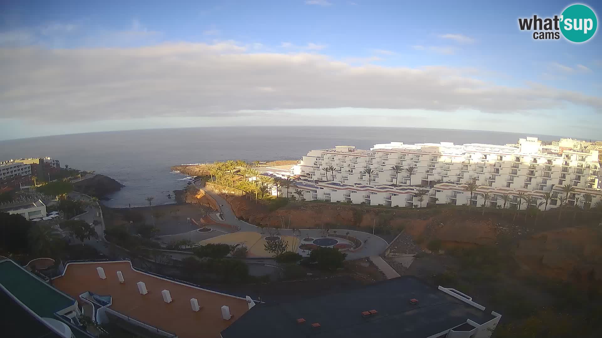 Web kamera uživo Playa de Las Galgas – Playa Paraiso – otok La Gomera – Costa Adeje – Tenerife