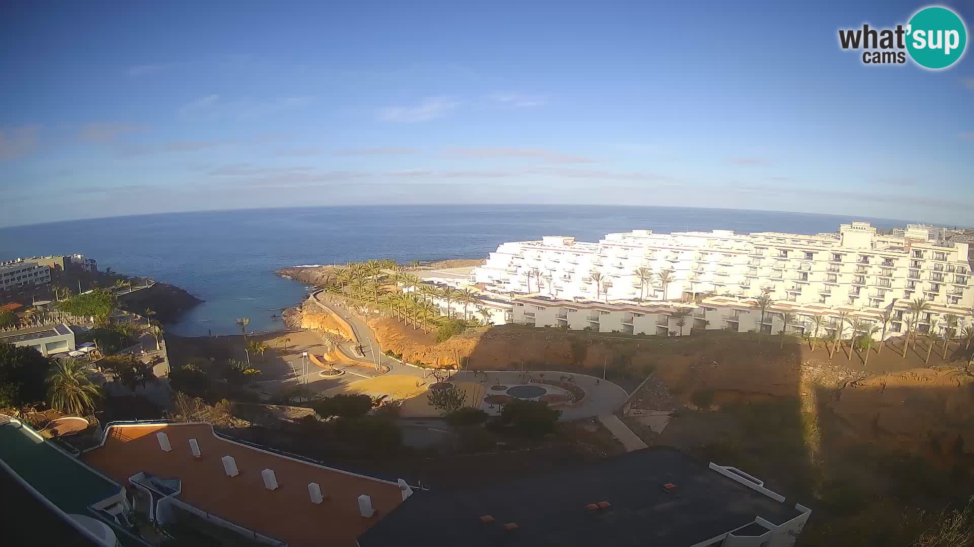 Live-Webcam Las Galgas Strand – Playa Paraiso – Insel La Gomera – Costa Adeje – Teneriffa