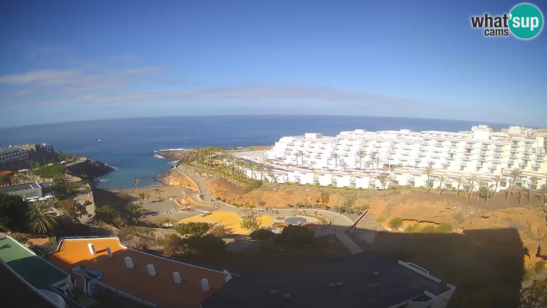 Live-Webcam Las Galgas Strand – Playa Paraiso – Insel La Gomera – Costa Adeje – Teneriffa