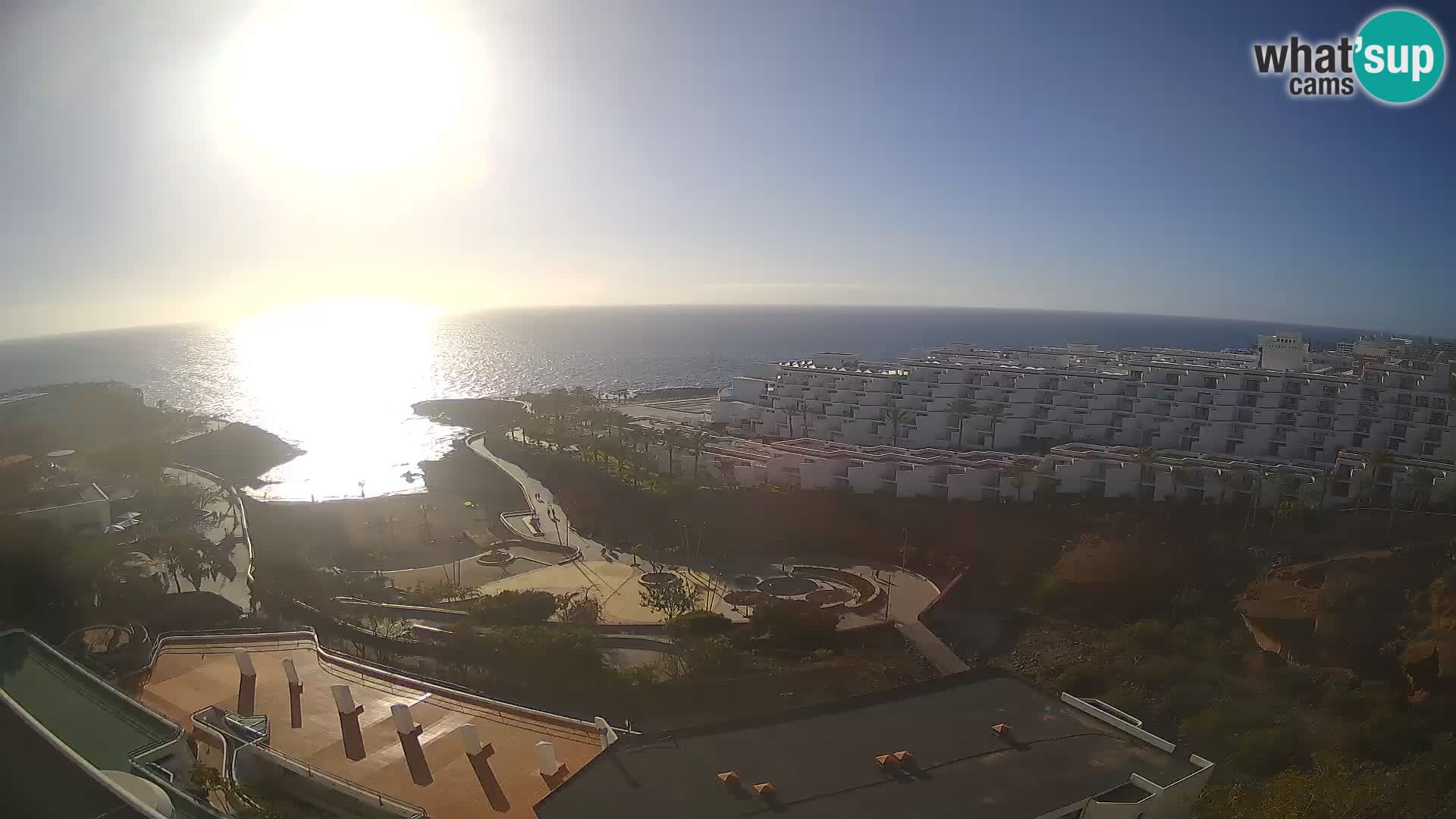 Web kamera uživo Playa de Las Galgas – Playa Paraiso – otok La Gomera – Costa Adeje – Tenerife