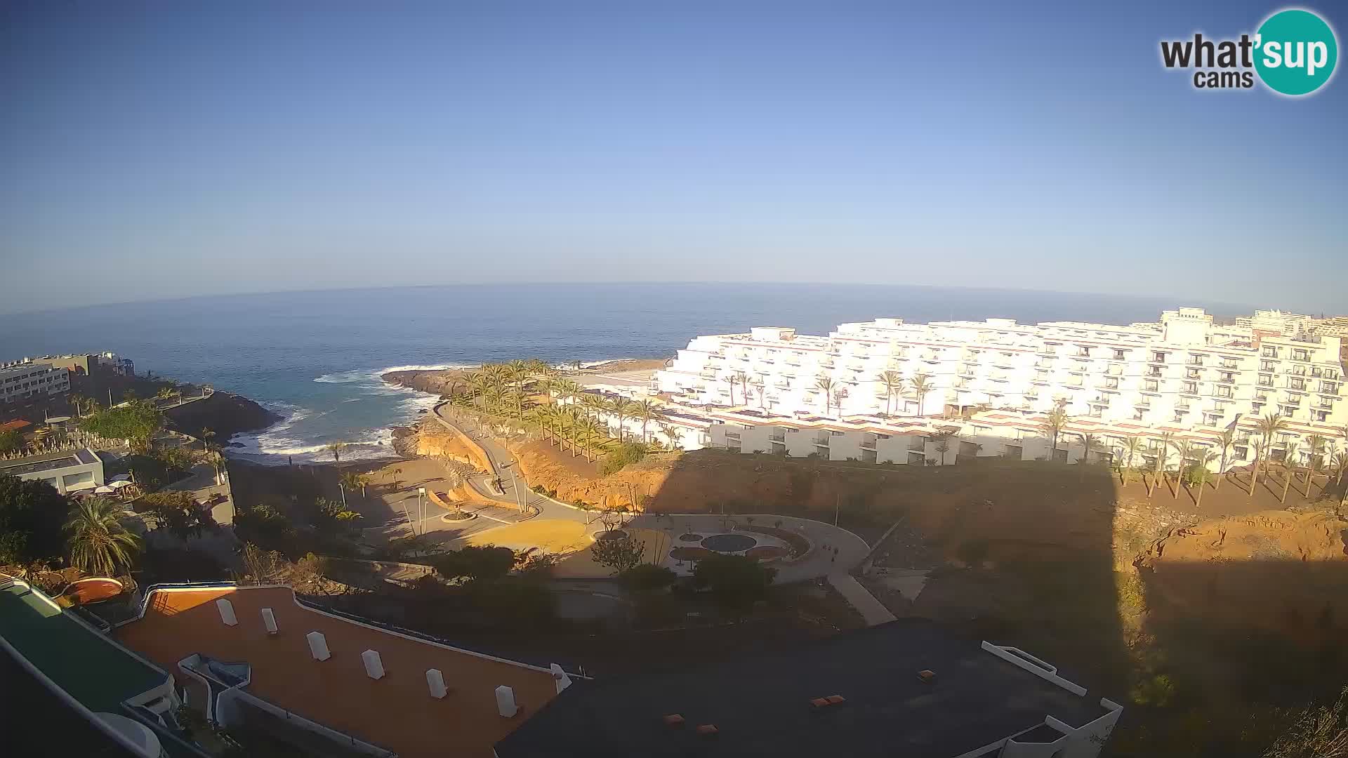 Webcam en vivo Playa de Las Galgas – Playa Paraíso – Isla de La Gomera – Costa Adeje – Tenerife