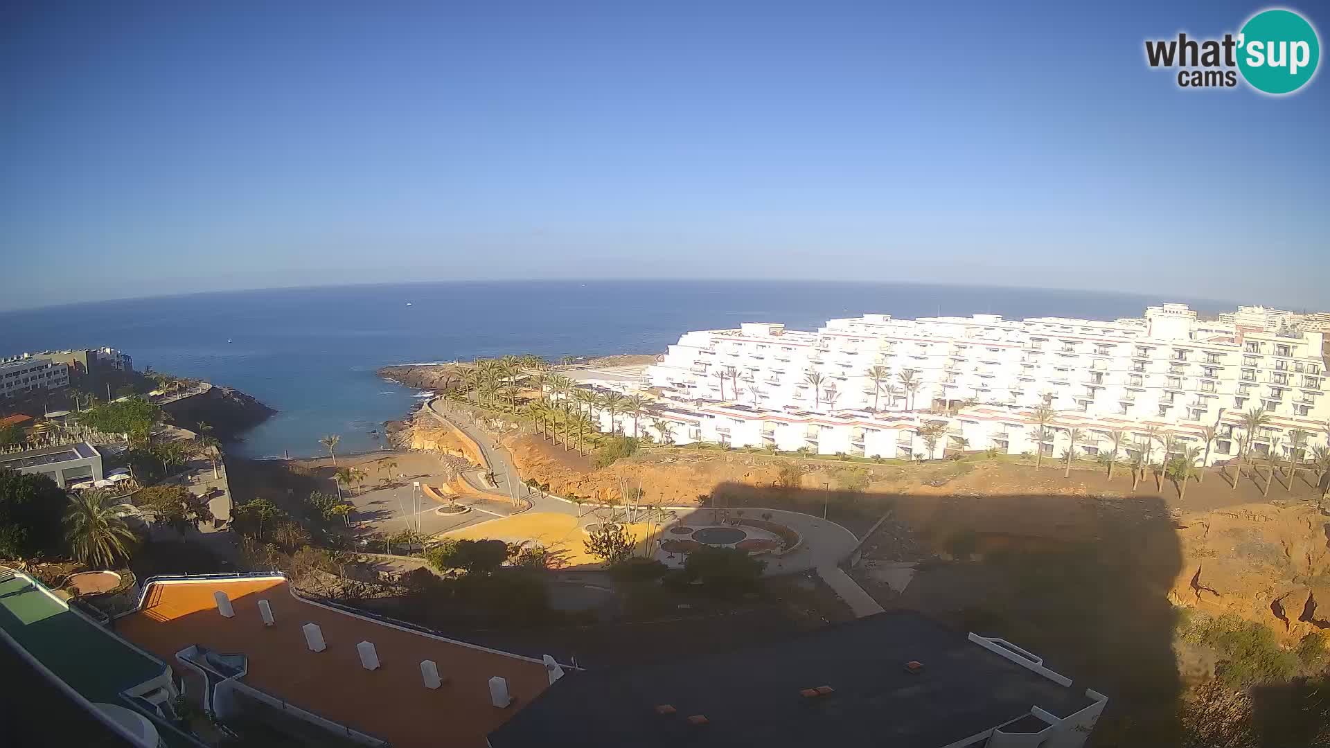 Webcam en vivo Playa de Las Galgas – Playa Paraíso – Isla de La Gomera – Costa Adeje – Tenerife